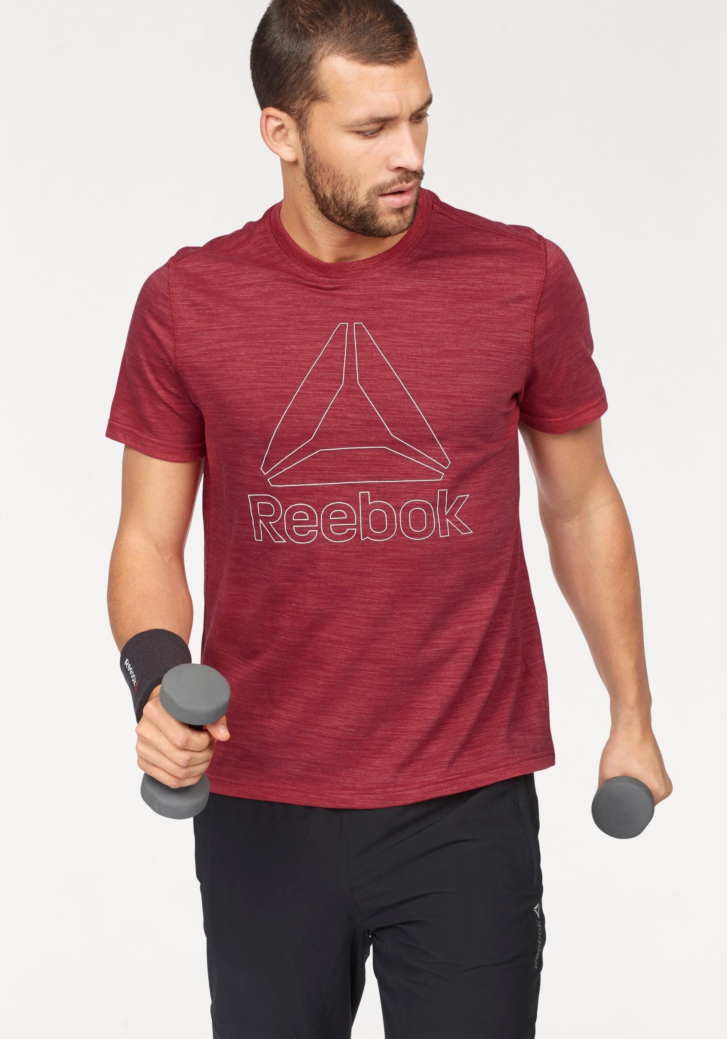 Reebok NU 15% KORTING: Reebok T-shirt ELEMENTS MARBLE GROUP TEE