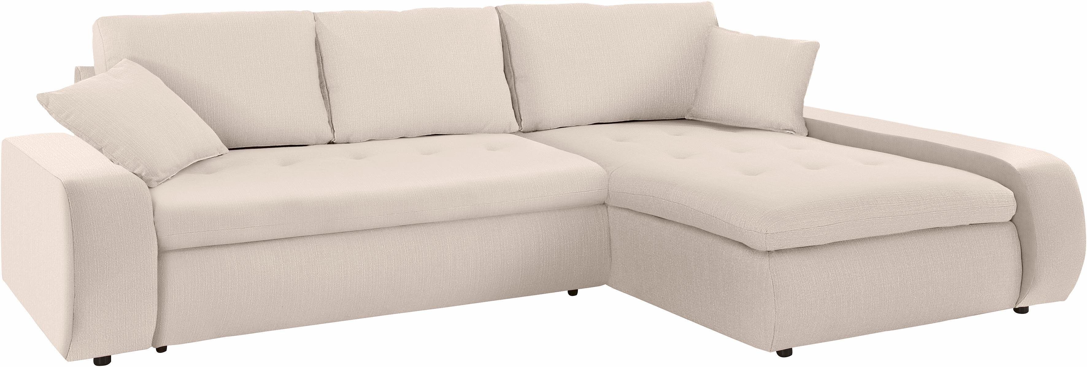 TRENDMANUFAKTUR Hoekbank Indie II, geweldige afwerking, comfortabel en aangenaam om op te zitten