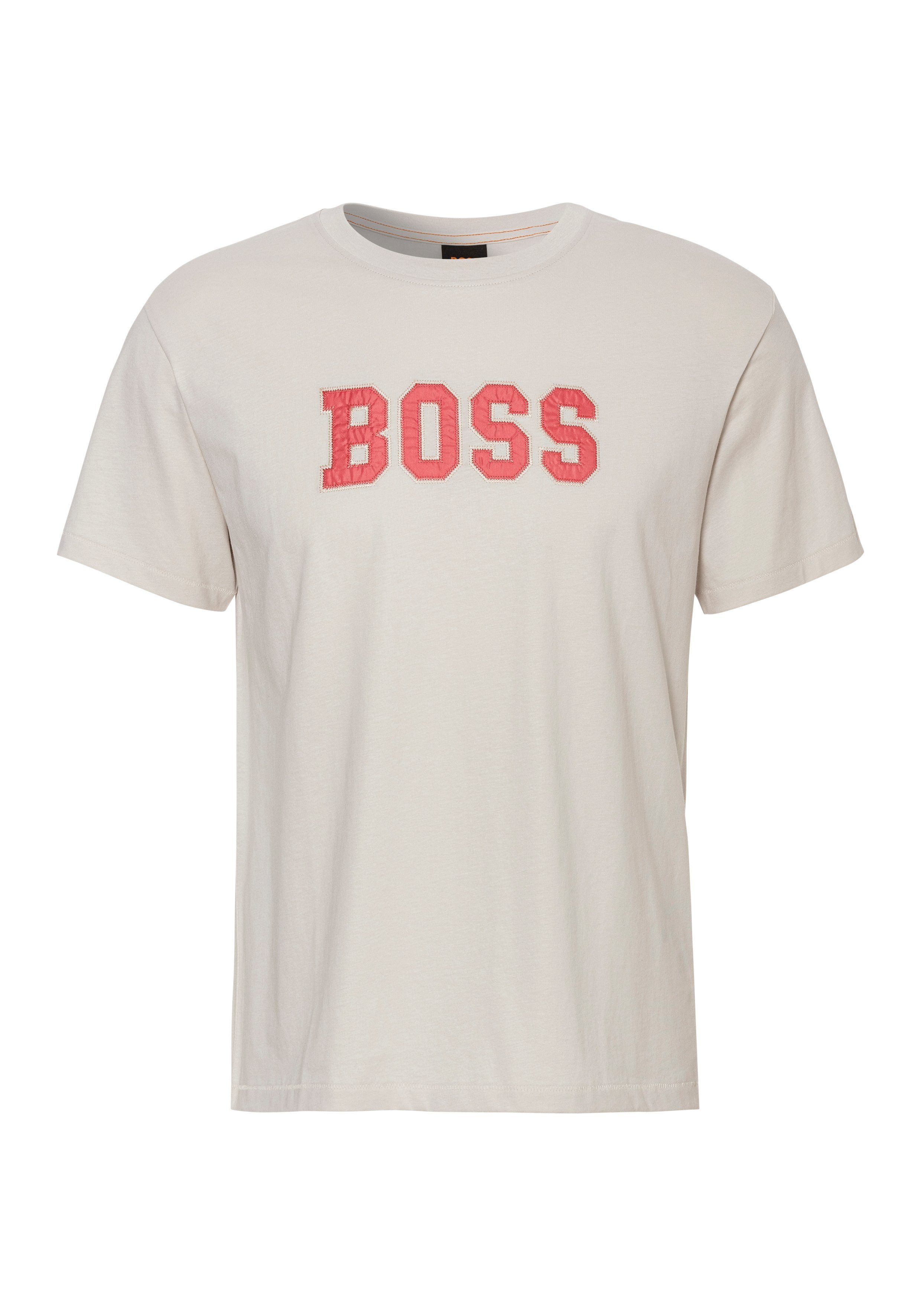 Boss Orange T-shirt C_Emil met geborduurd boss-logo