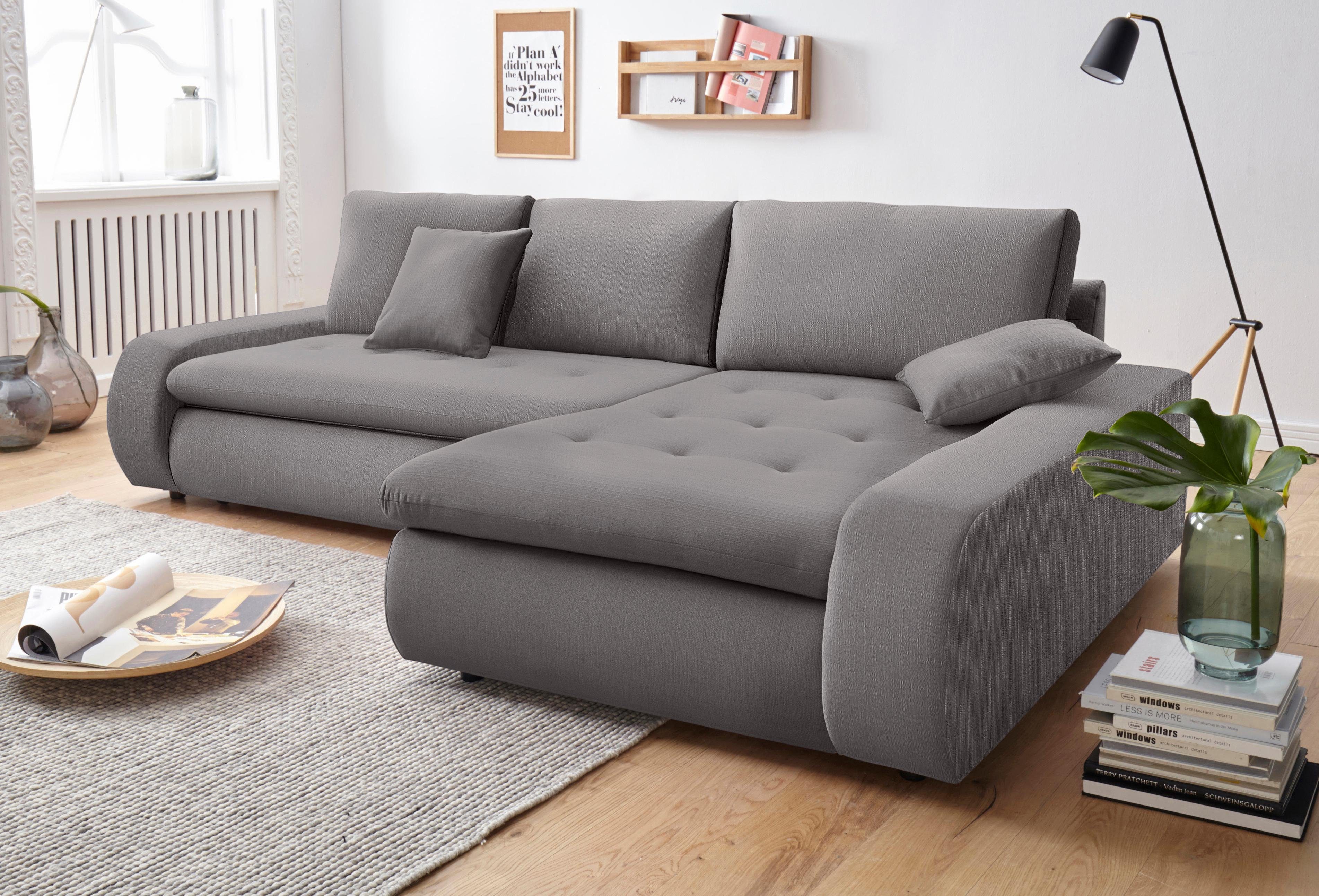 TRENDMANUFAKTUR Hoekbank Indie II, geweldige afwerking, comfortabel en aangenaam om op te zitten