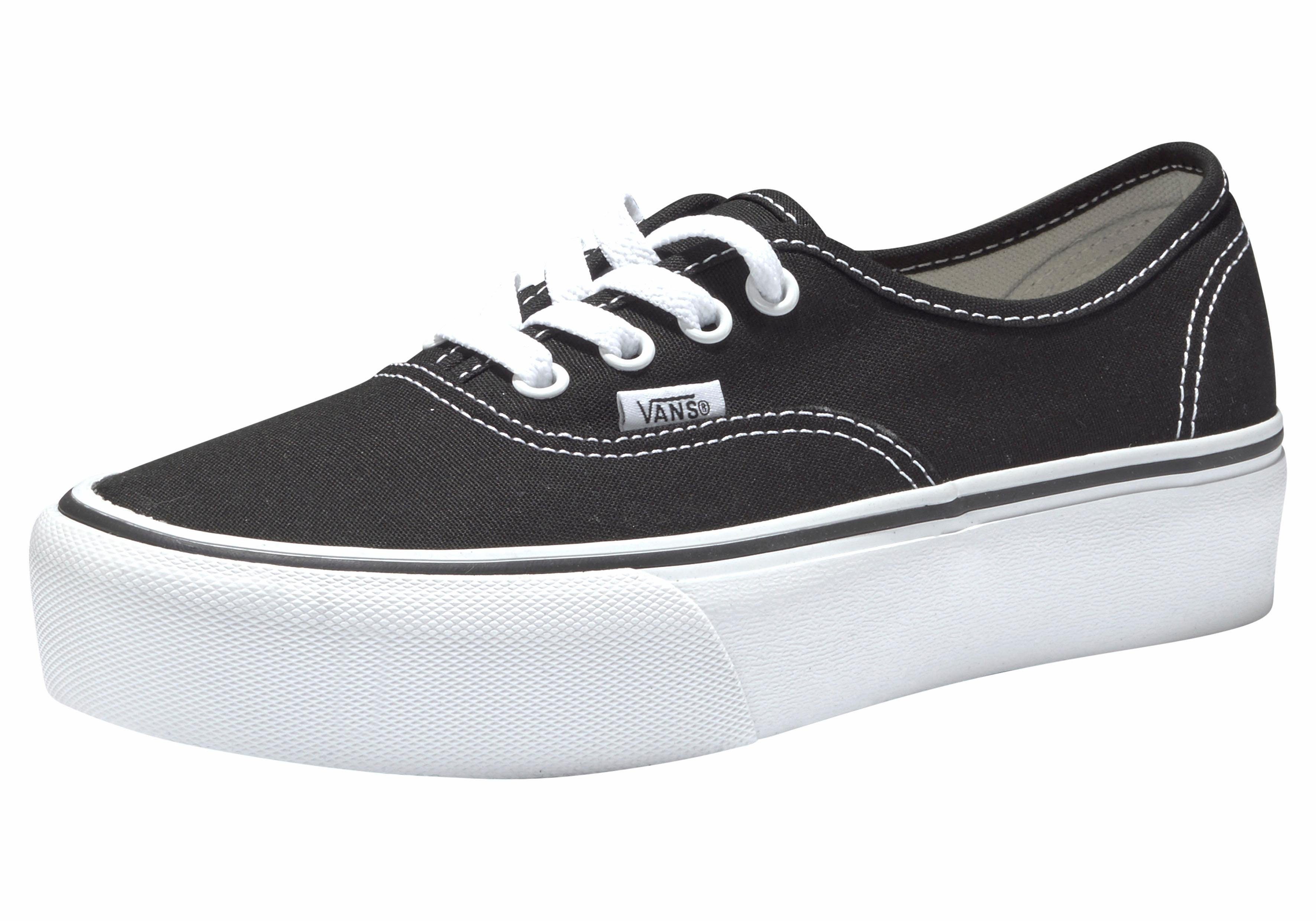 vans plateauzool zwart vans plateauzool zwart