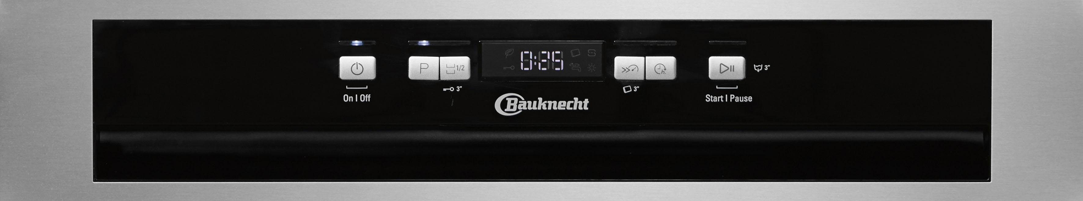 BAUKNECHT Deels integreerbare vaatwasser BBC 3B+26 X, 82 cm x 59,8 cm