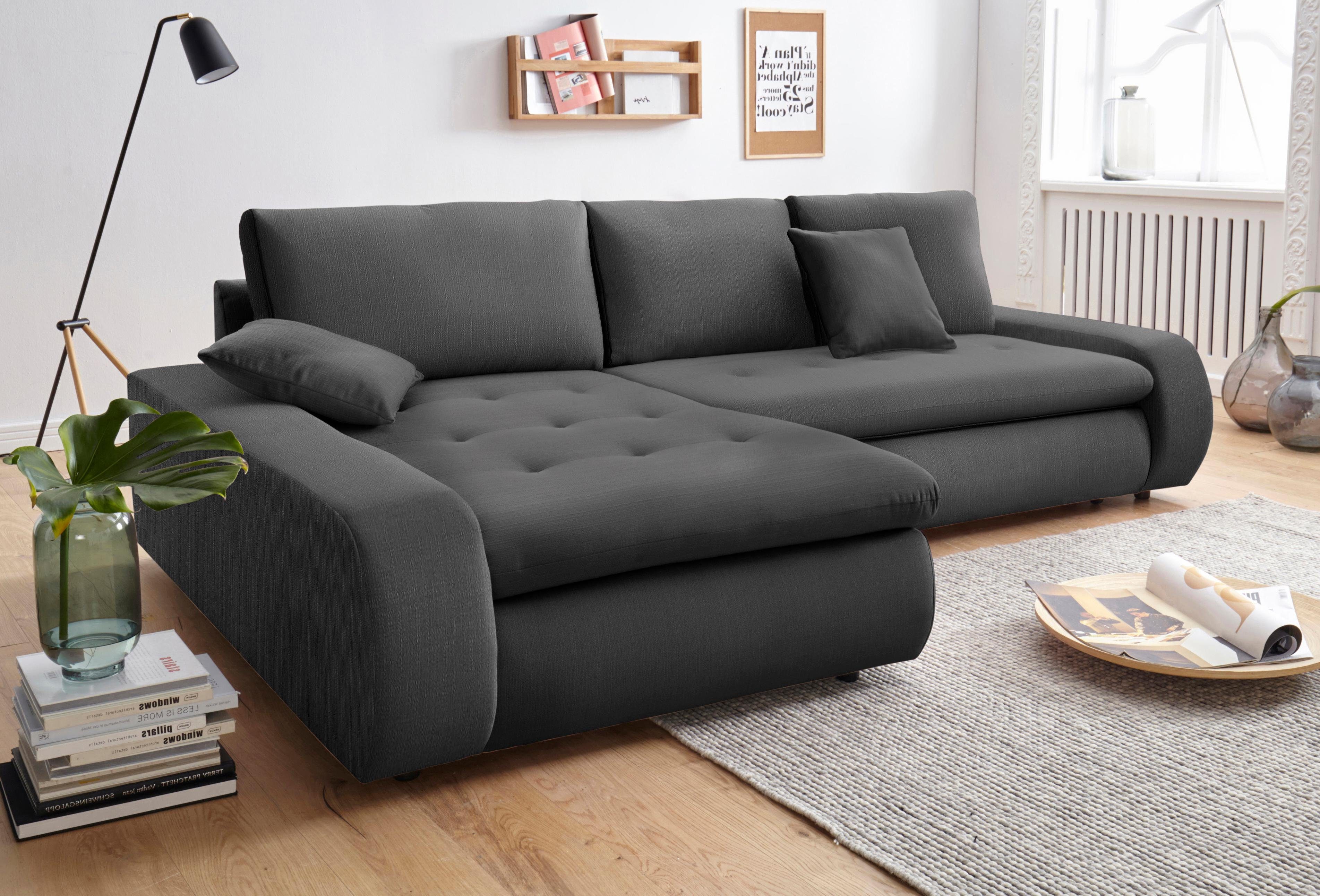 TRENDMANUFAKTUR Hoekbank Indie II, geweldige afwerking, comfortabel en aangenaam om op te zitten