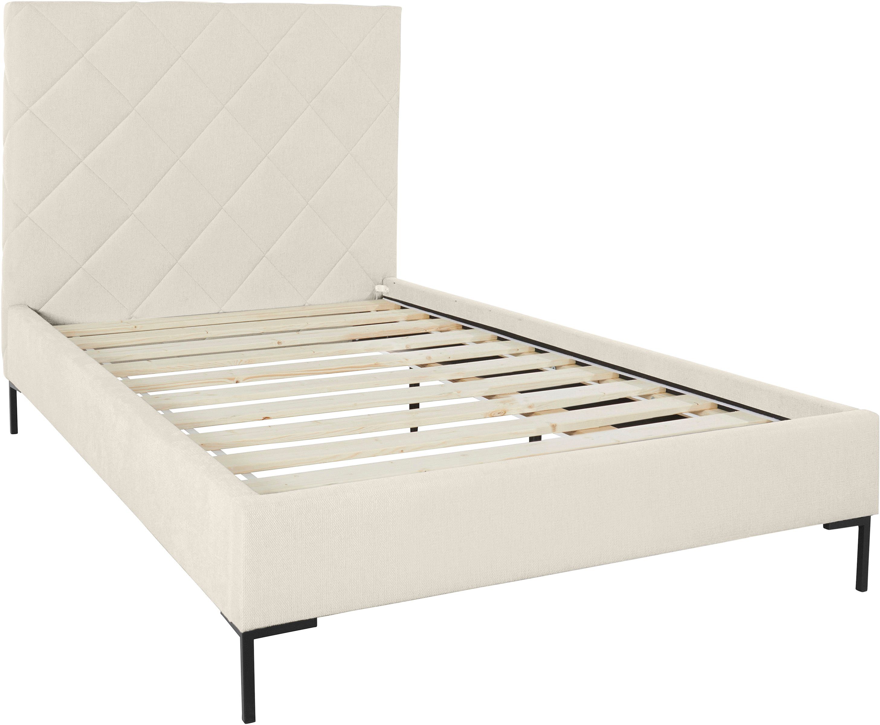 Guido Maria Kretschmer Home&Living Gestoffeerd bed CHARLOTT Modern bekleed bed met of zonder lattenbodem