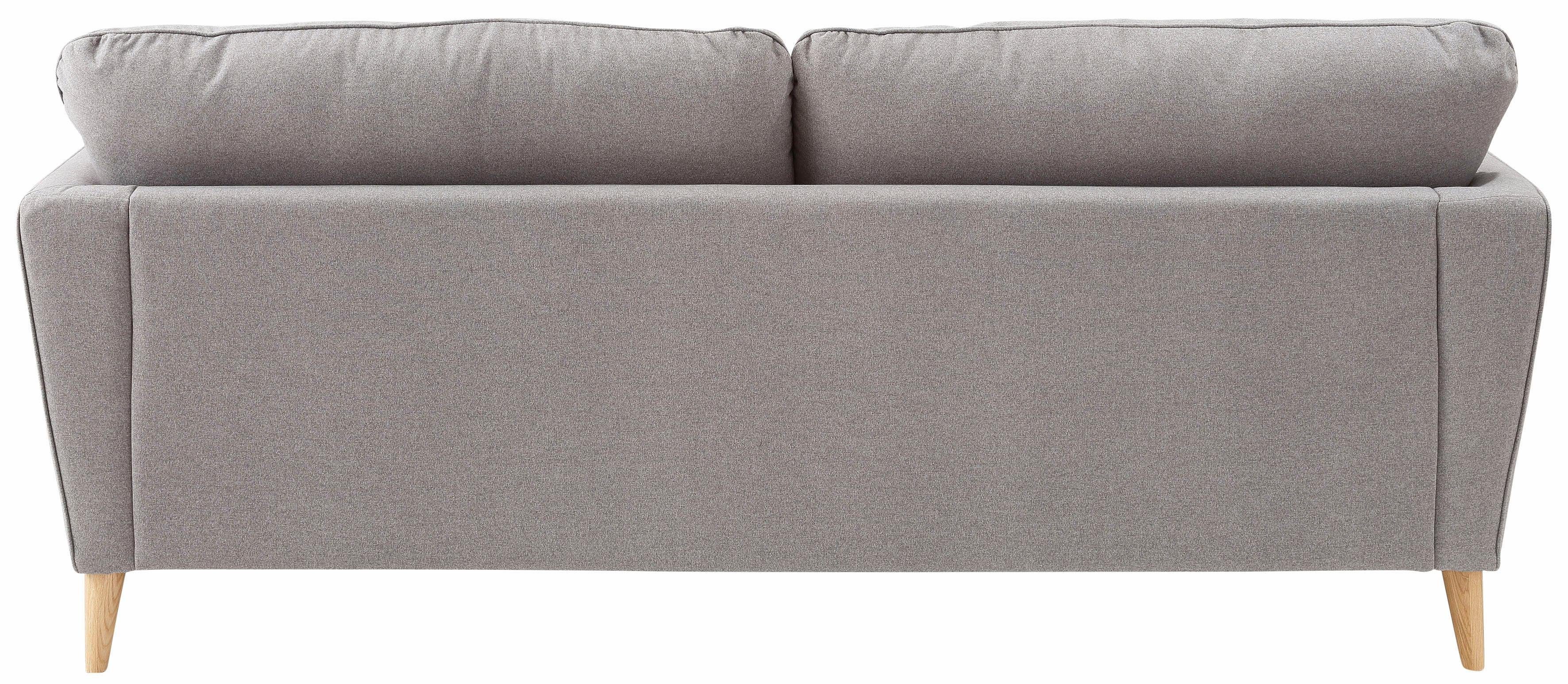Home affaire 2-zitsbank MARSEILLE compact bank 170 cm, cord, vlakke weefsel, structuur, geweven stof