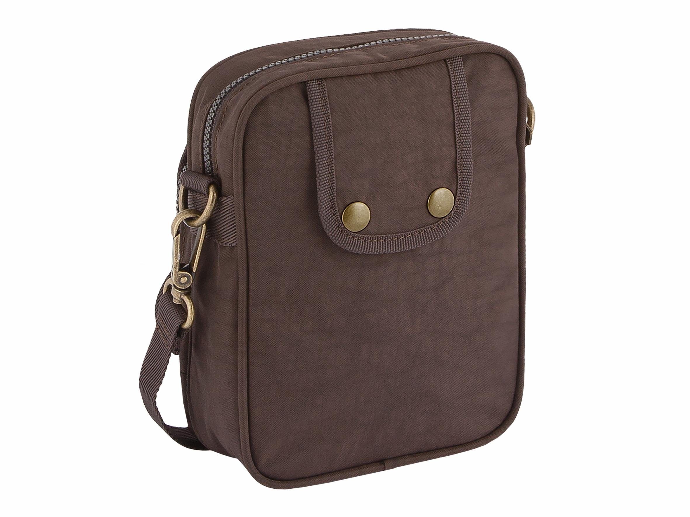 camel active Schoudertas Journey van licht robuust nylon, functioneel perfect voor alle levensomstandigheden