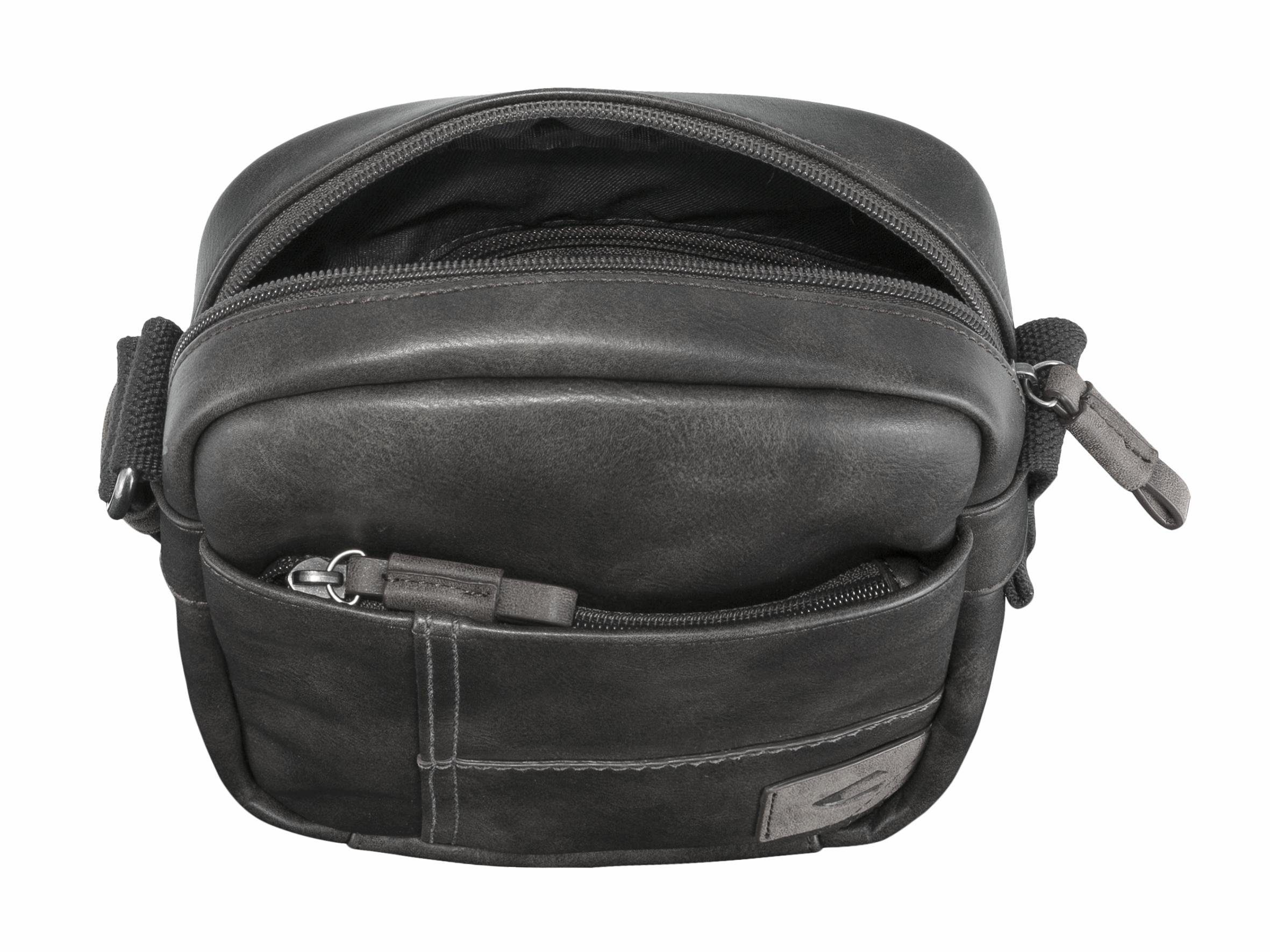 camel active Schoudertas Laos praktisch functionele dagelijkse metgezel met veel sportieve details