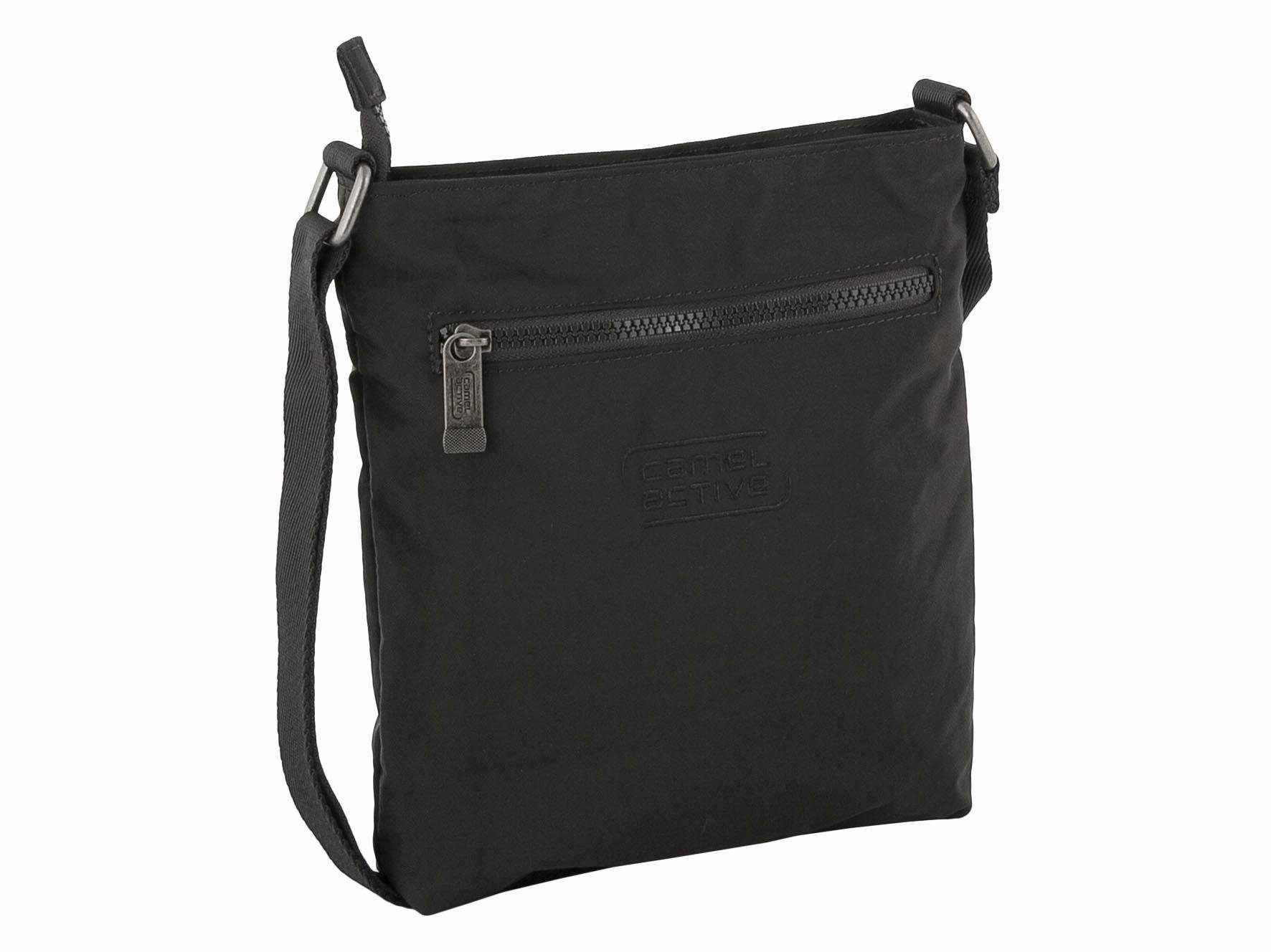 camel active Schoudertas Journey van licht robuust nylon, functioneel perfect voor alle levensomstandigheden