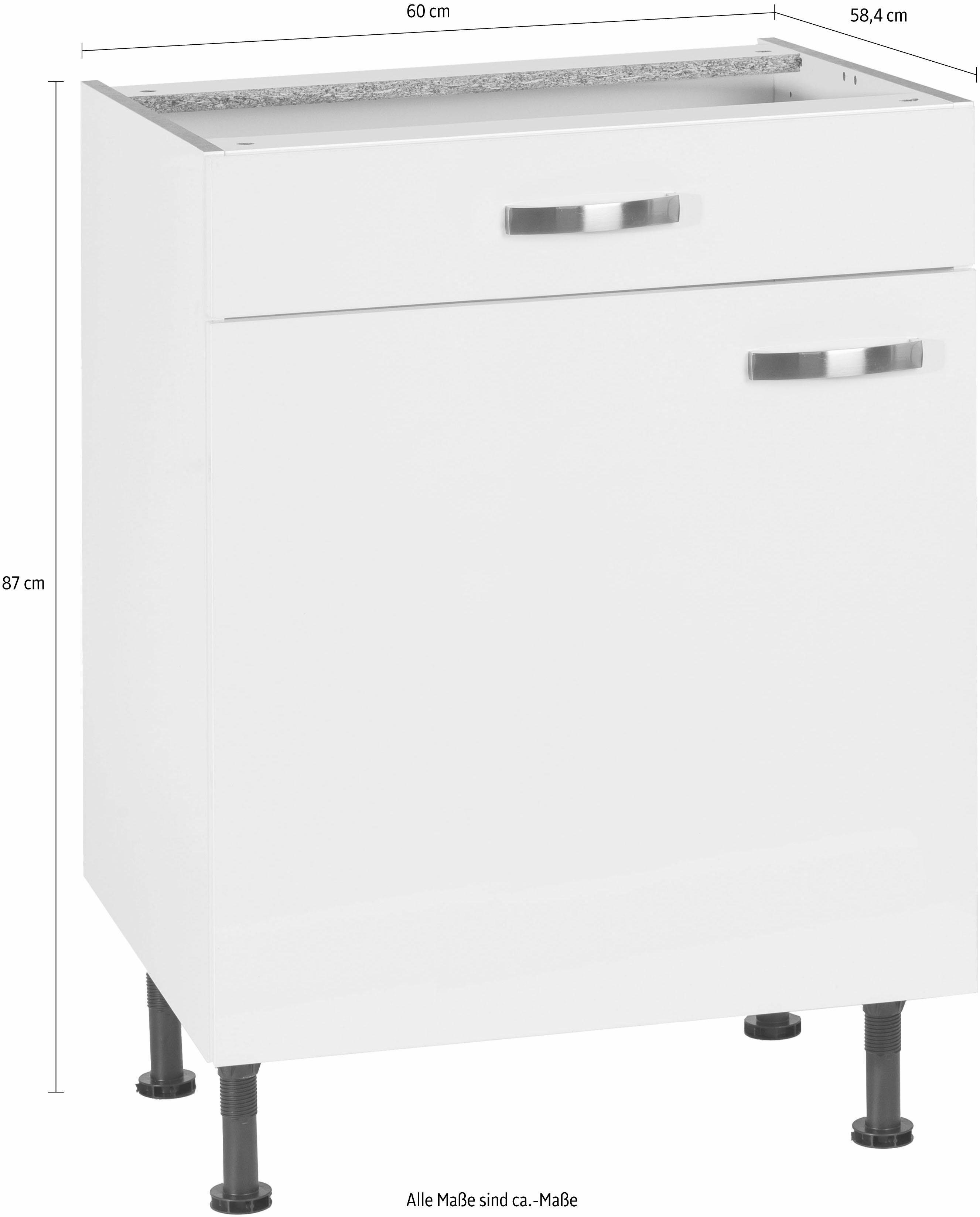 OPTIFIT Onderkast Cara Breedte 60 cm, volledig uittrekbaar en soft-closefunctie