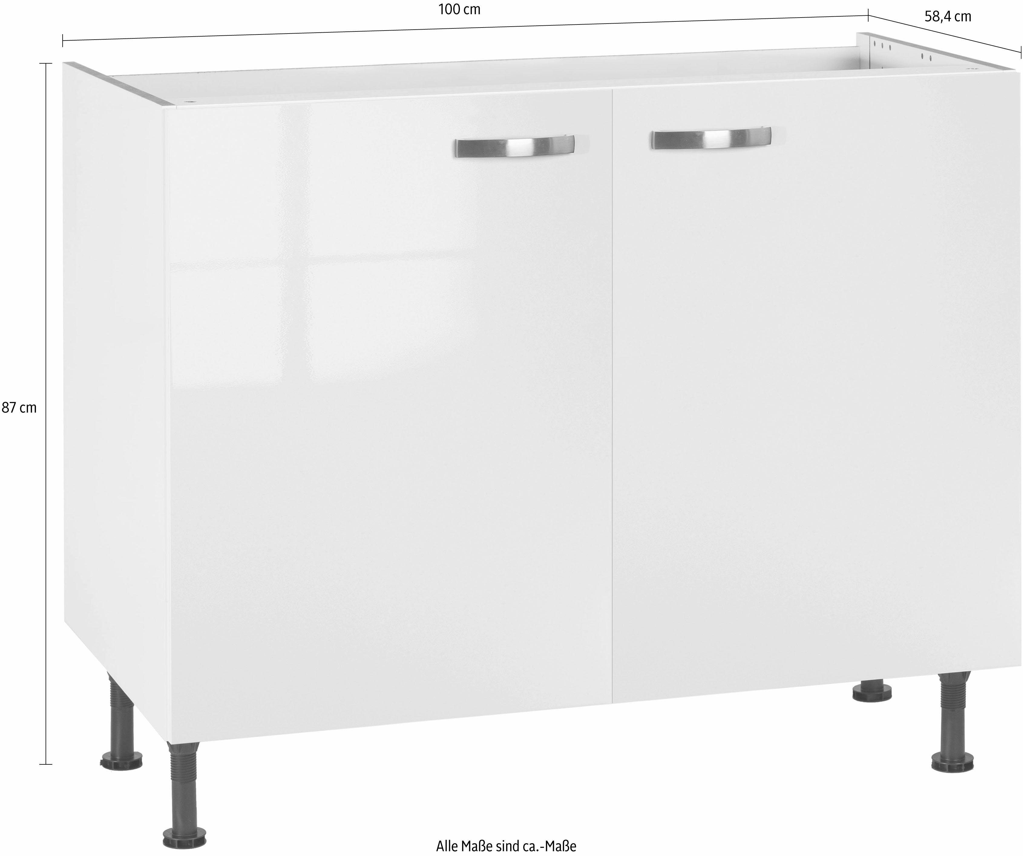 OPTIFIT Gootsteenkast KS-Cara Breedte 100 cm