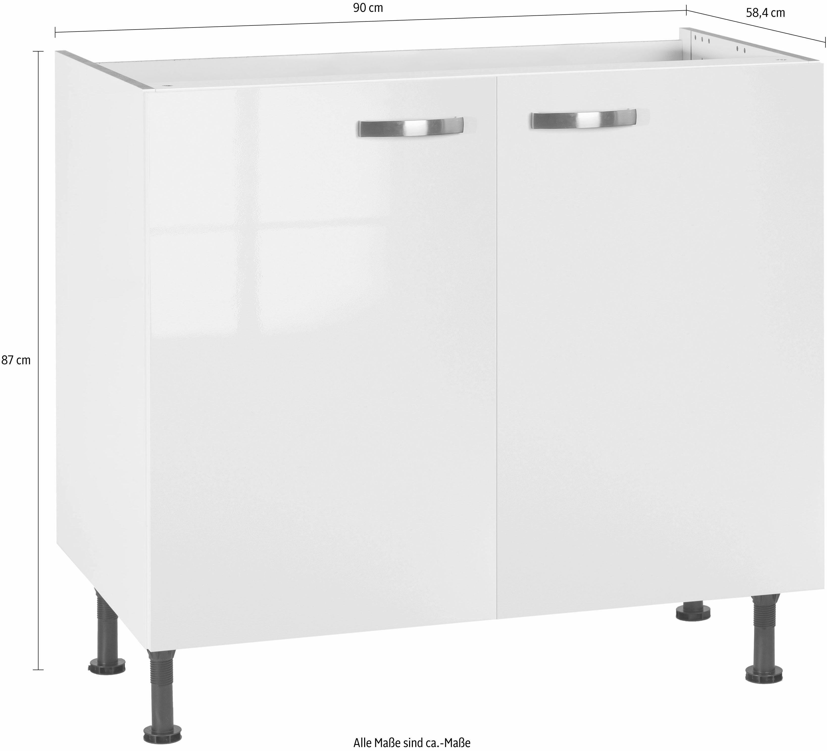 OPTIFIT Gootsteenkast KS-Cara Breedte 90-130 cm