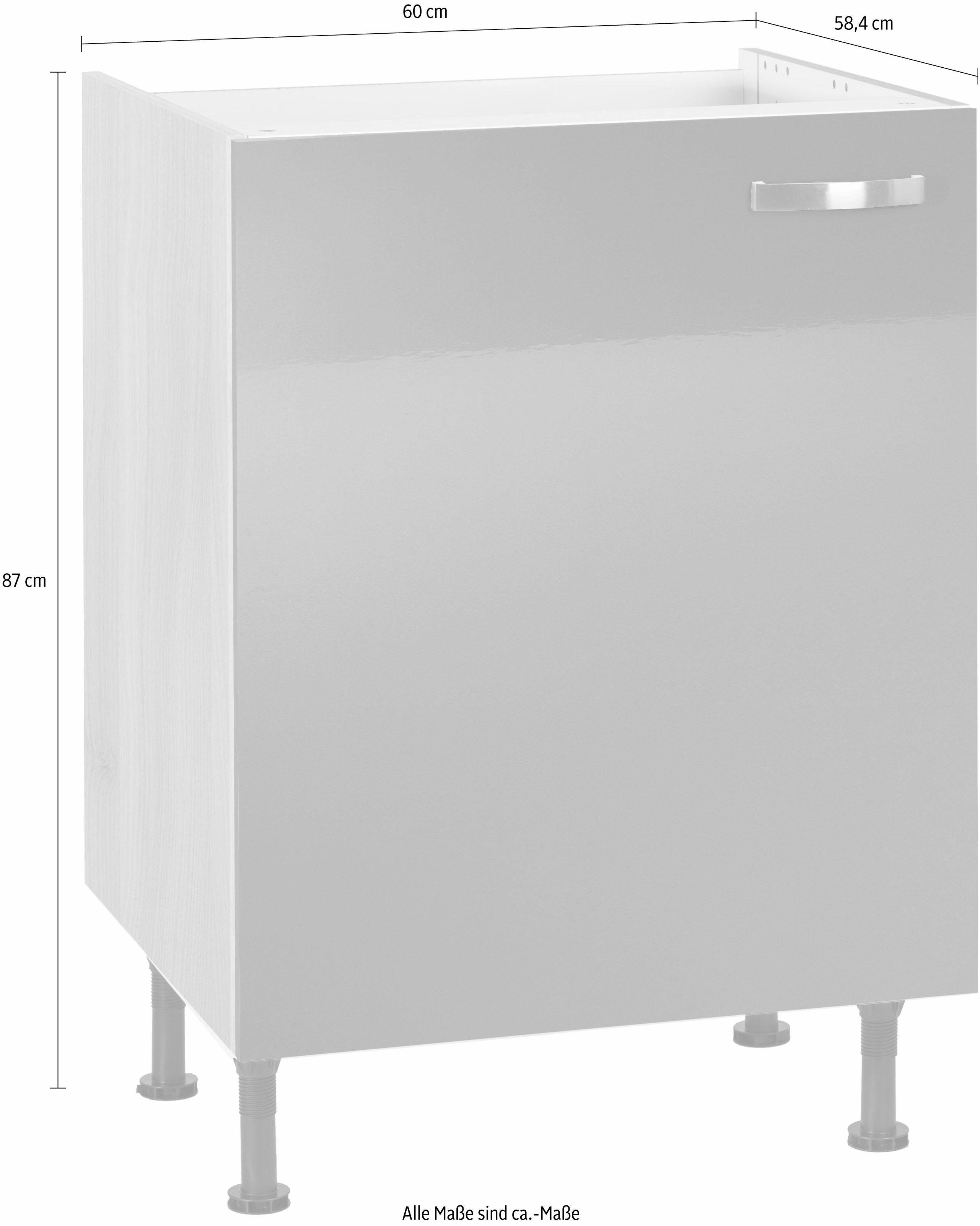 OPTIFIT Gootsteenkast KS-Cara Breedte 60 cm