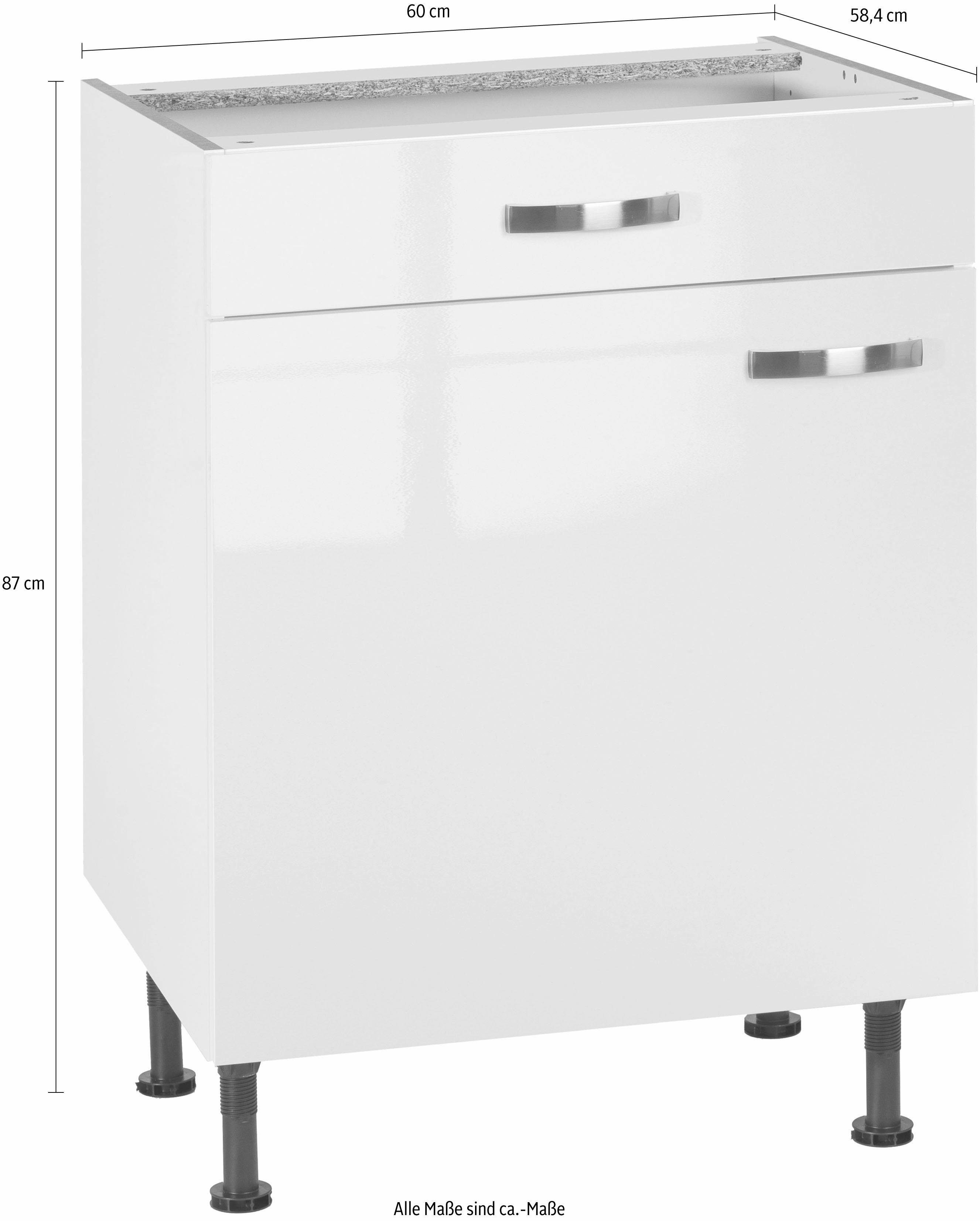 OPTIFIT Onderkast Cara Breedte 60 cm, volledig uittrekbaar en soft-closefunctie