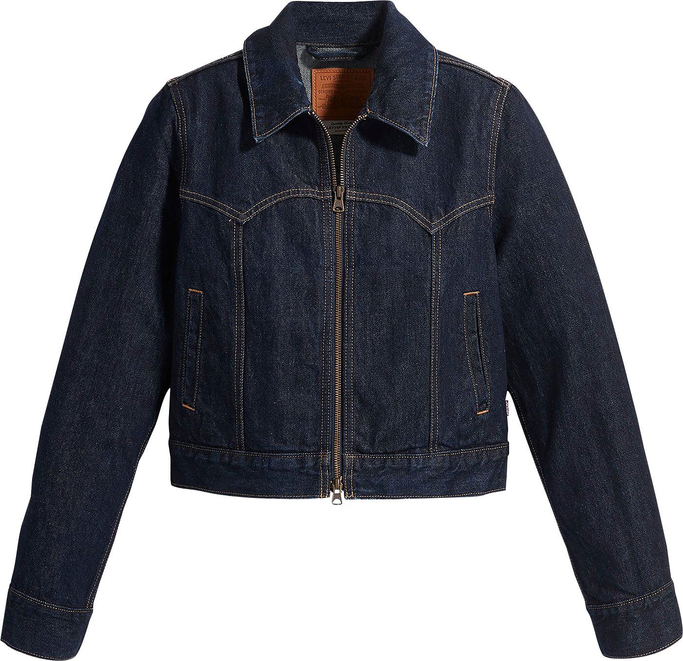 Levi's® Jeansjack ZIP SLIM TRUCKER DARK