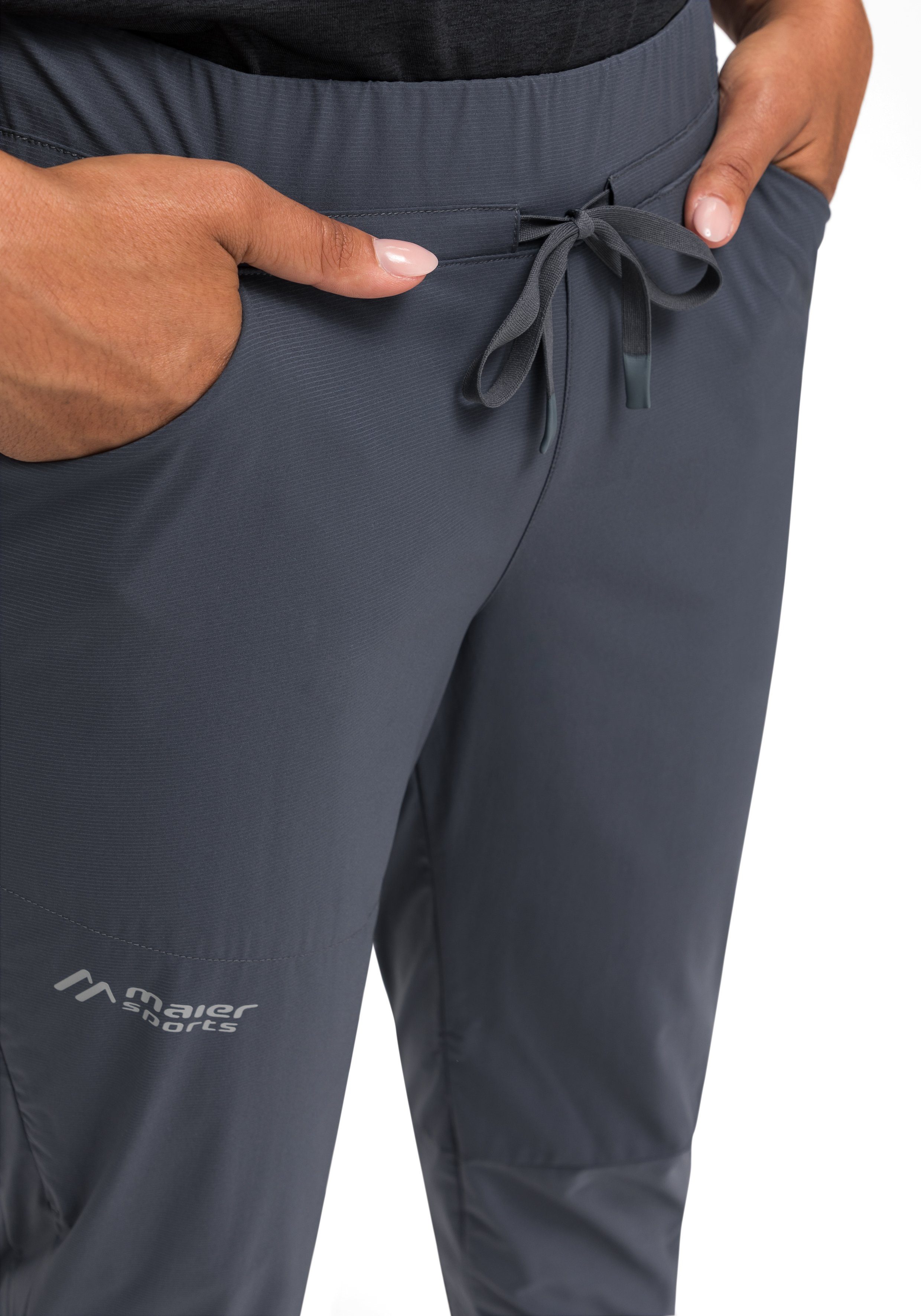 Maier Sports Outdoorbroek Fortunit XR W Dames wandelbroek, lichte ademende functionele broek, trekkingbroek