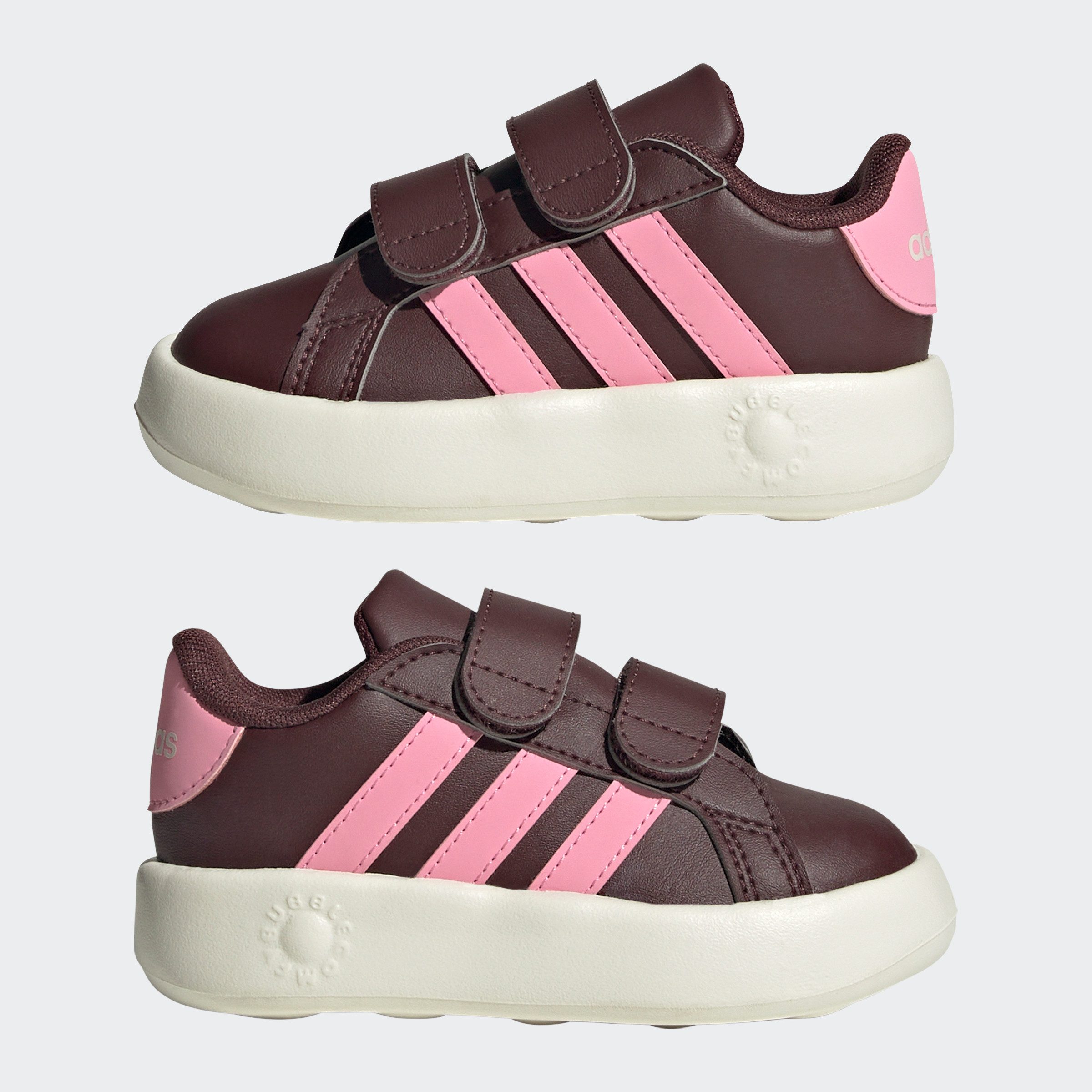 adidas Sportswear Klittenbandschoenen GRAND COURT 2.0 KIDS Design geïnspireerd op de adidas Superstar, voor kinderen