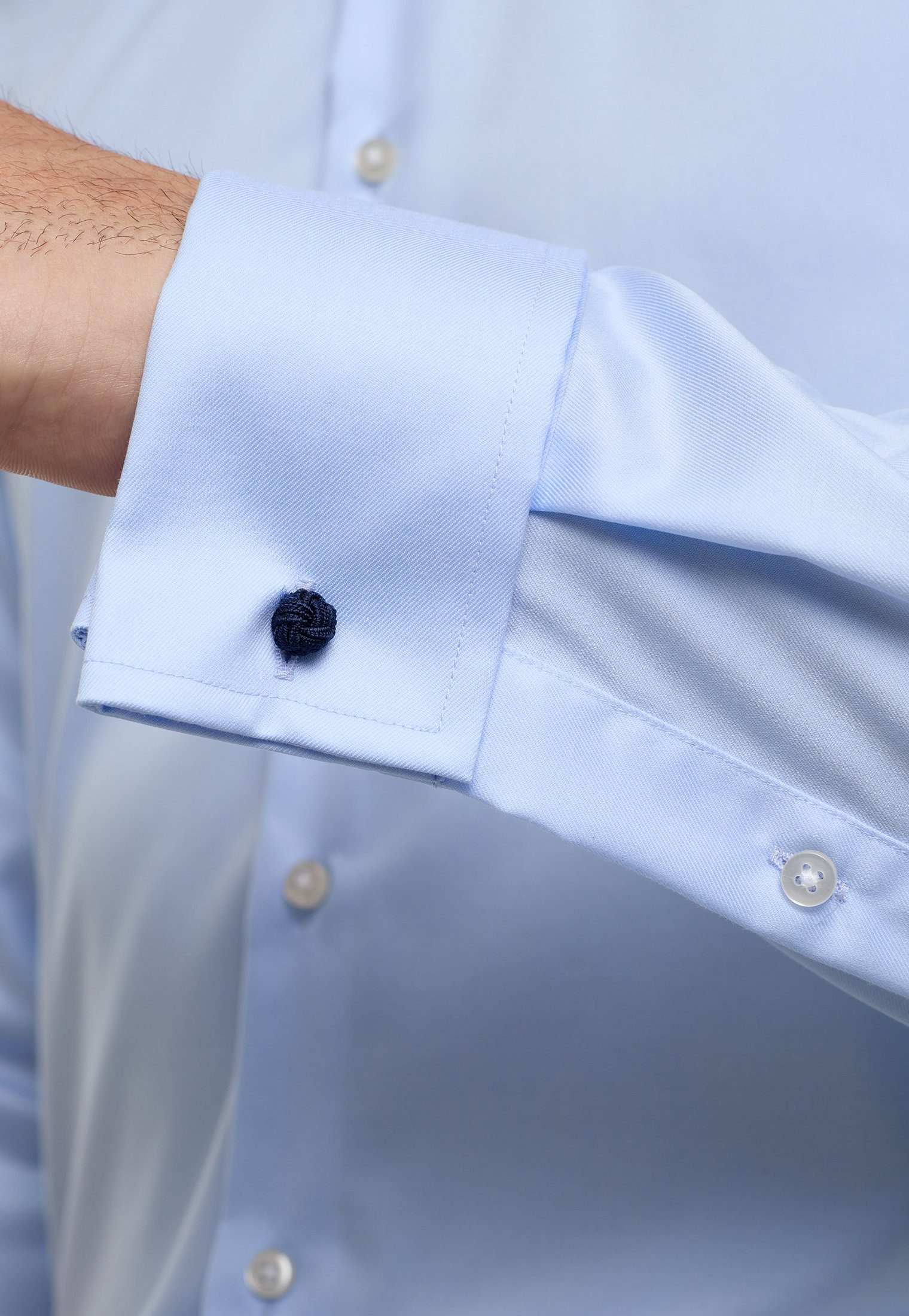 Eterna Overhemd met lange mouwen Slim fit