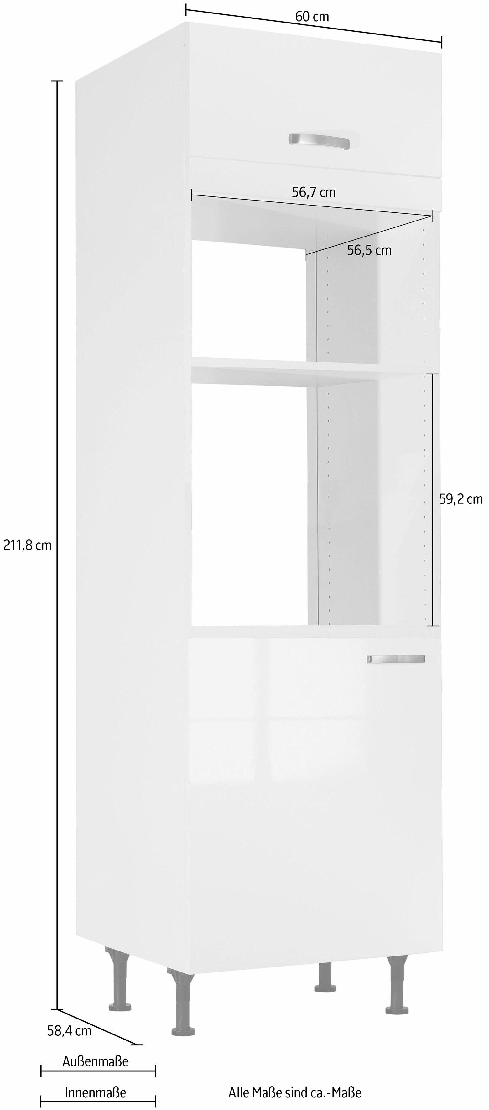 OPTIFIT Ovenombouwkast Cara geschikt voor inbouwmagnetron