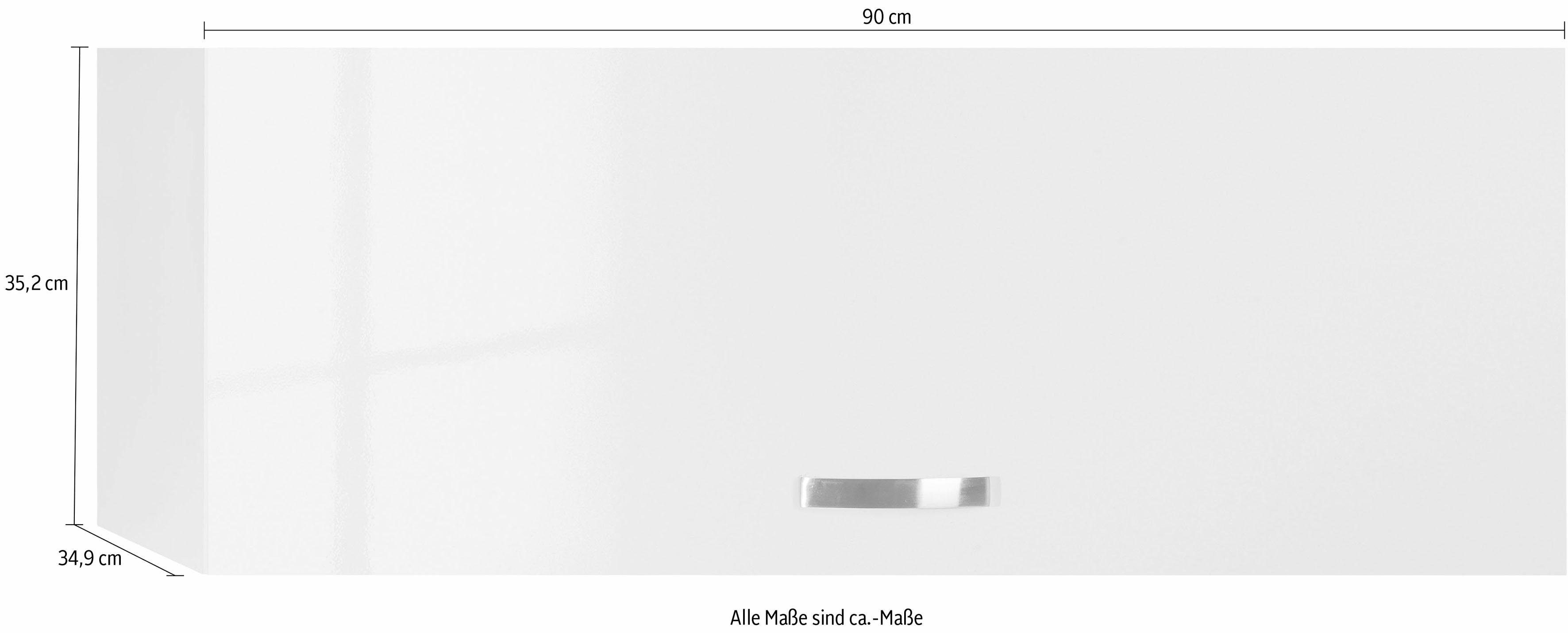 OPTIFIT Hangend kastje met klep Cara Breedte 90-130 cm