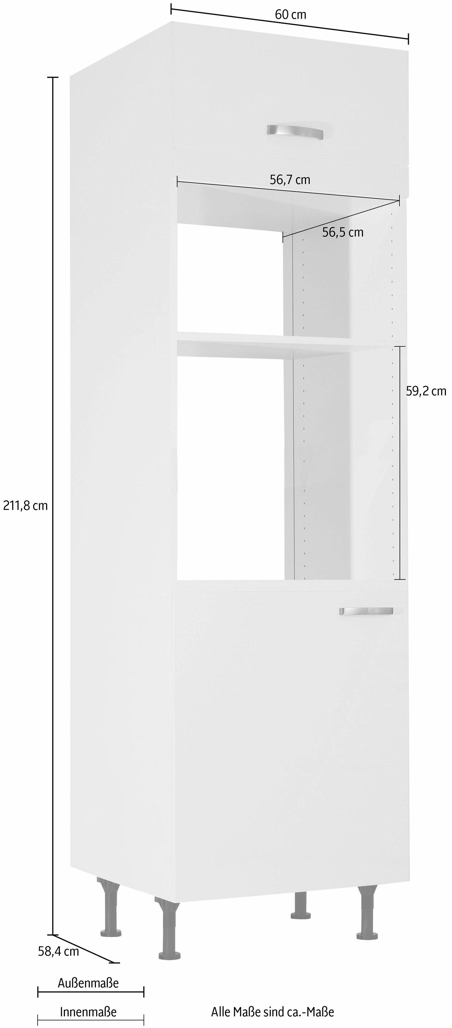 OPTIFIT Ovenombouwkast Cara geschikt voor inbouwmagnetron