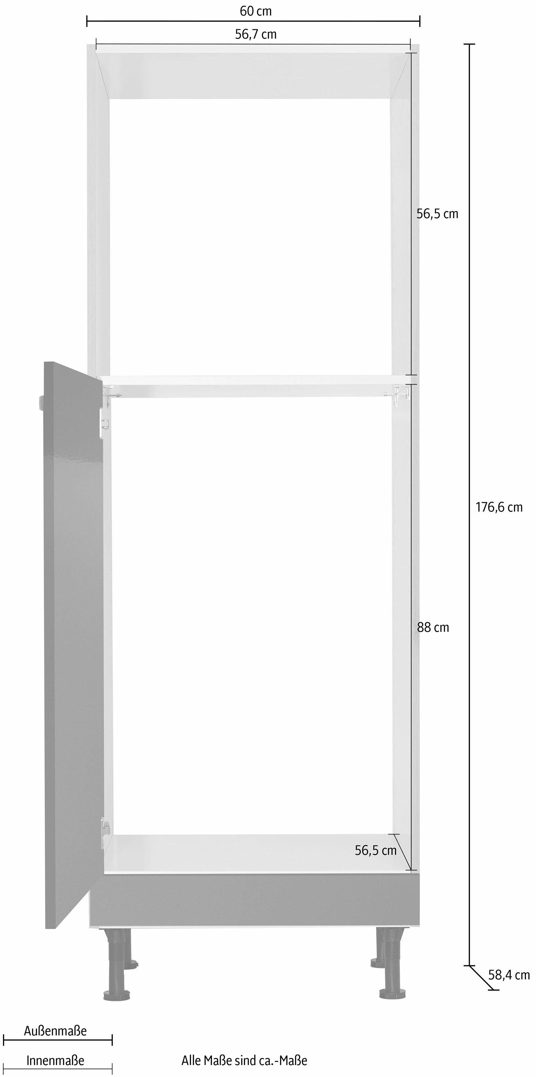 OPTIFIT Oven-/koelkastombouw Cara