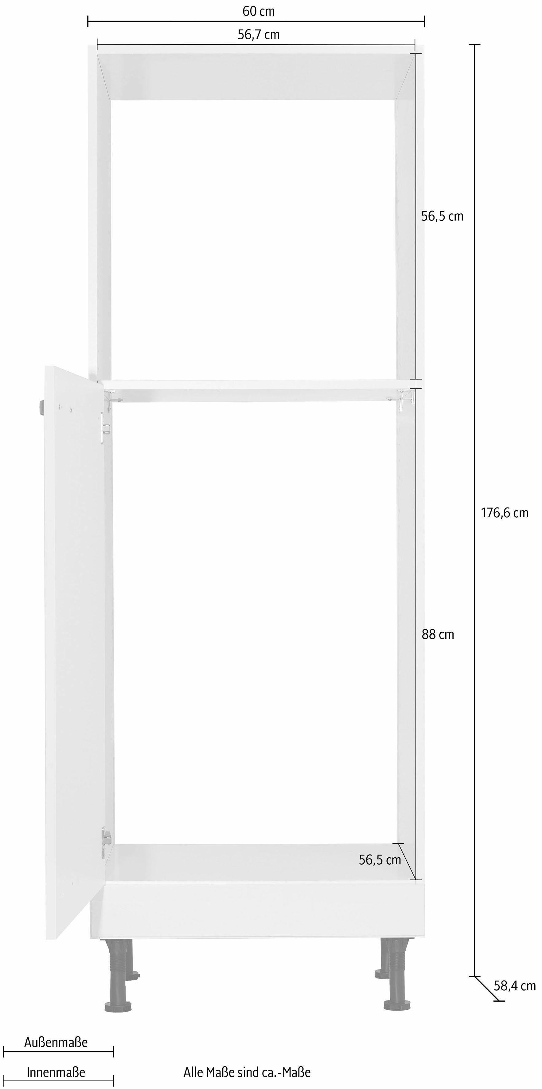 OPTIFIT Oven-/koelkastombouw Cara