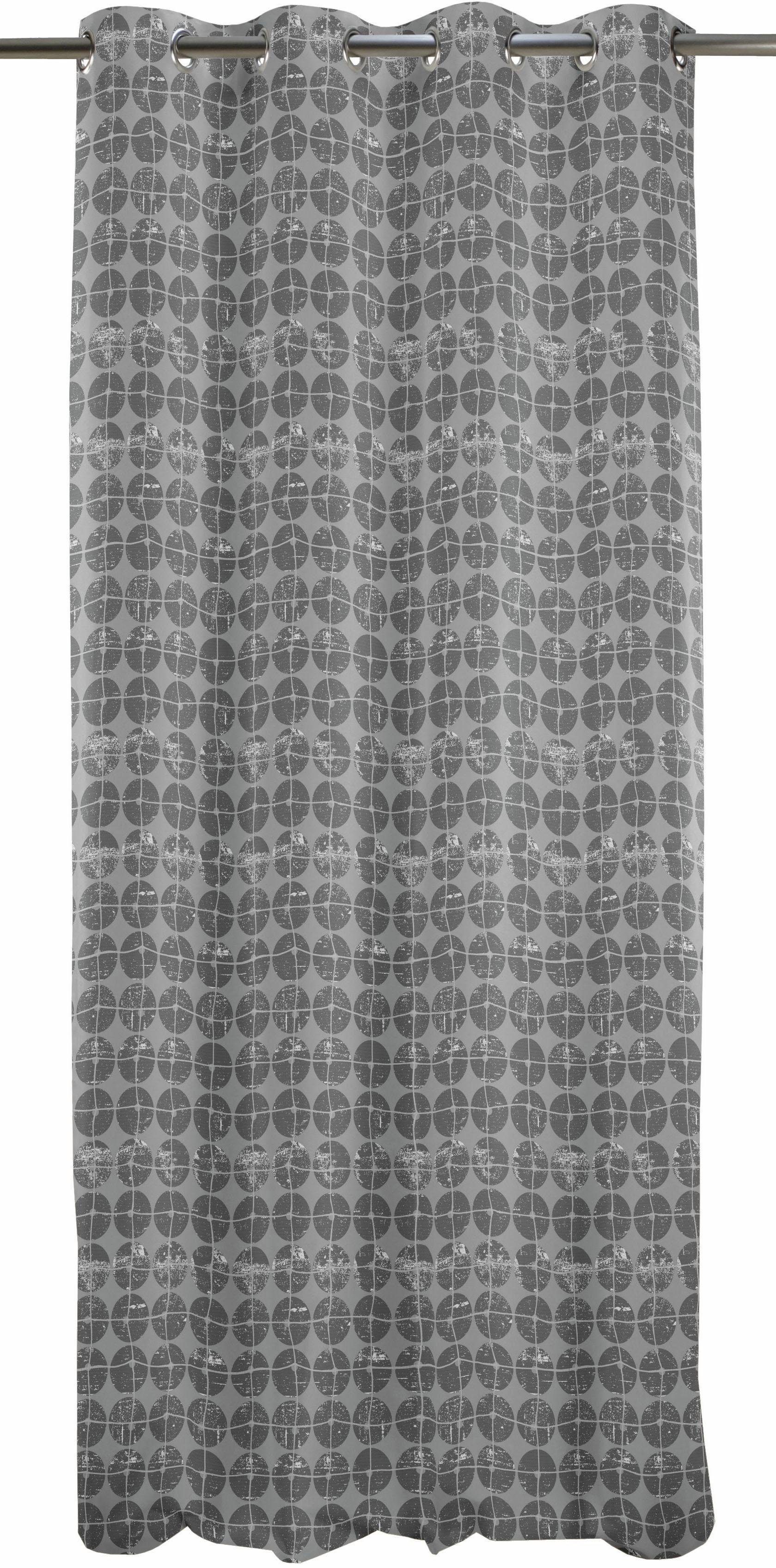 APELT Gordijn Samba HxB: 245x122 (1 stuk) kant & klaar gordijnen maat 43 grijs