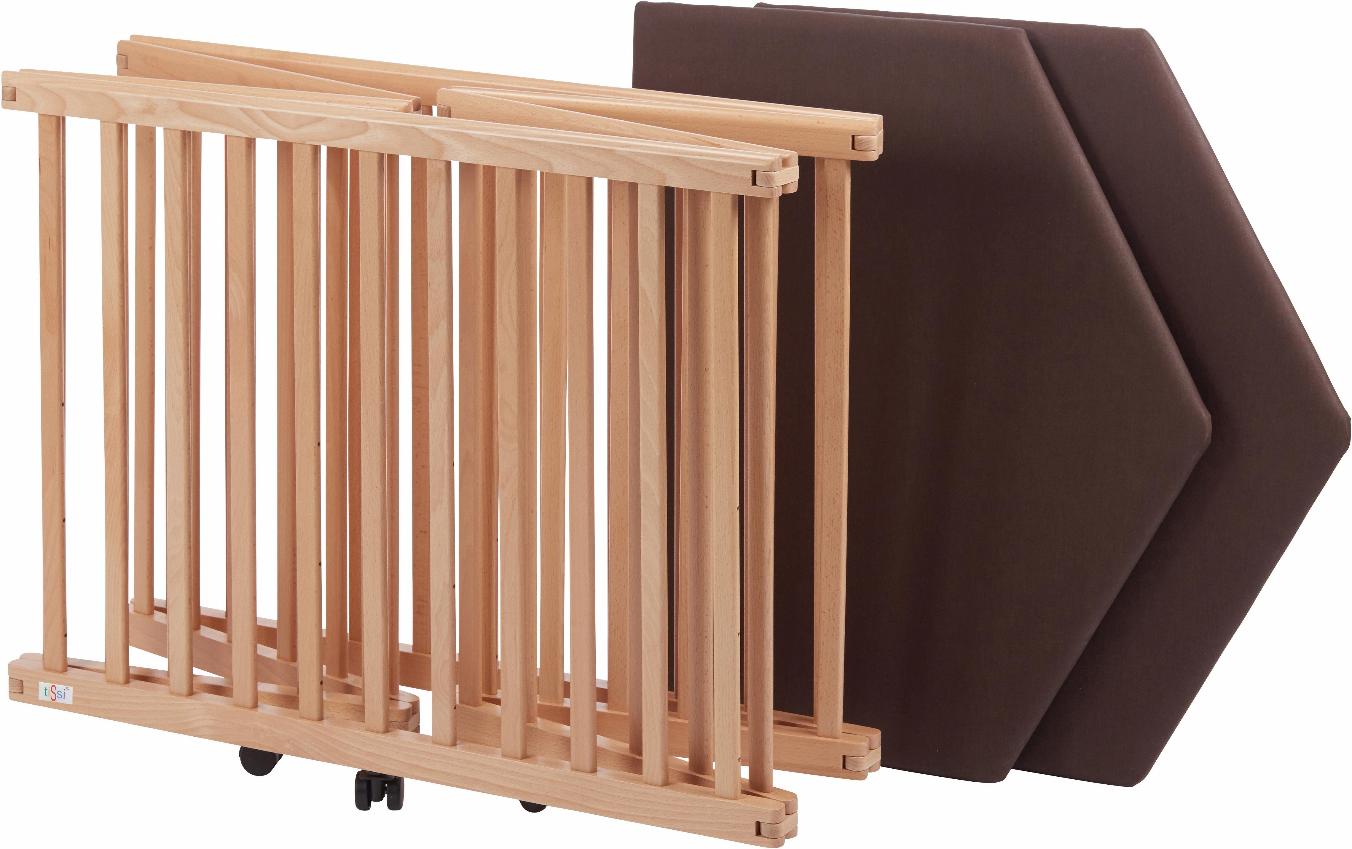 tiSsi® Box Naturel-beuken, 6-hoekig inklapbaar, made in europe