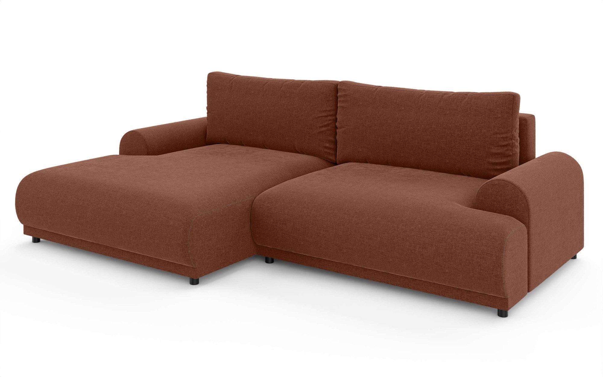 INOSIGN Hoekbank Marsby, met bedfunctie en bedlade, afmetingen: B/H/D 242/65/145 cm