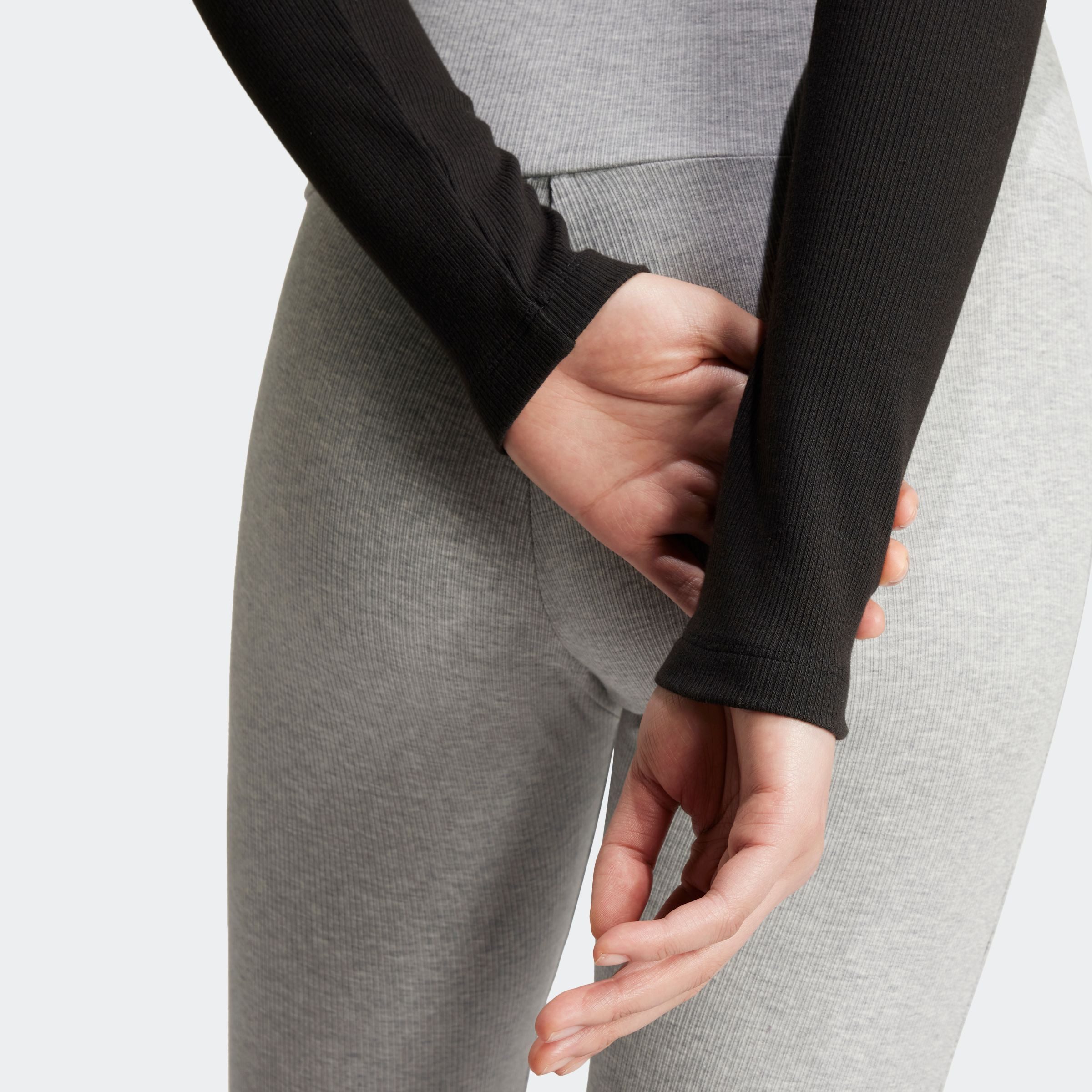adidas Originals Shirt met lange mouwen ESS CROP LS