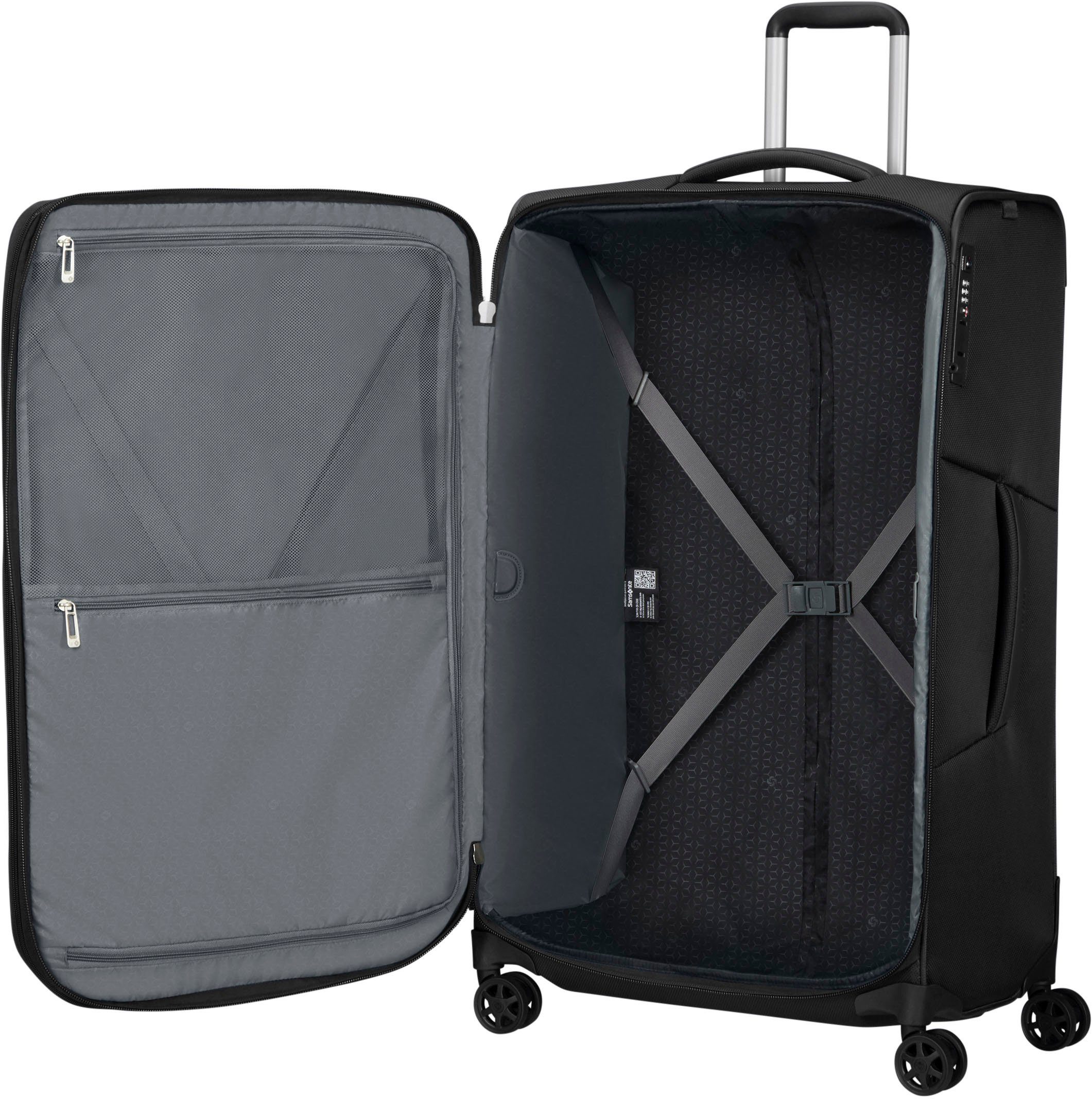 Samsonite Zachte bagage trolley RESPARK exp, verschillende maten en kleuren Reiskoffer incheckbagage reisbagage met volumevergroting