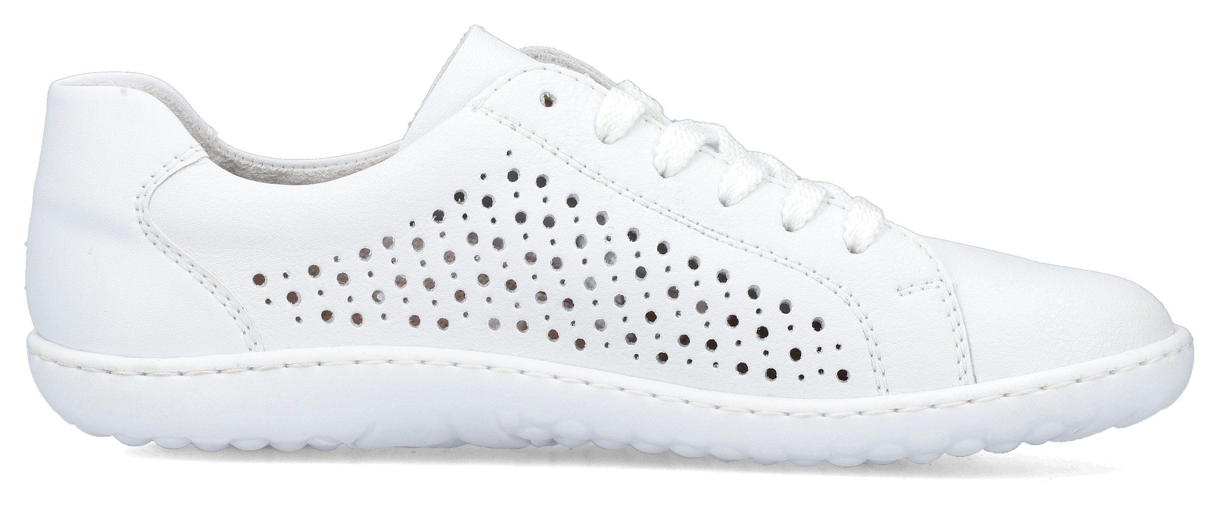 Rieker Sneakers met perforatie opzij