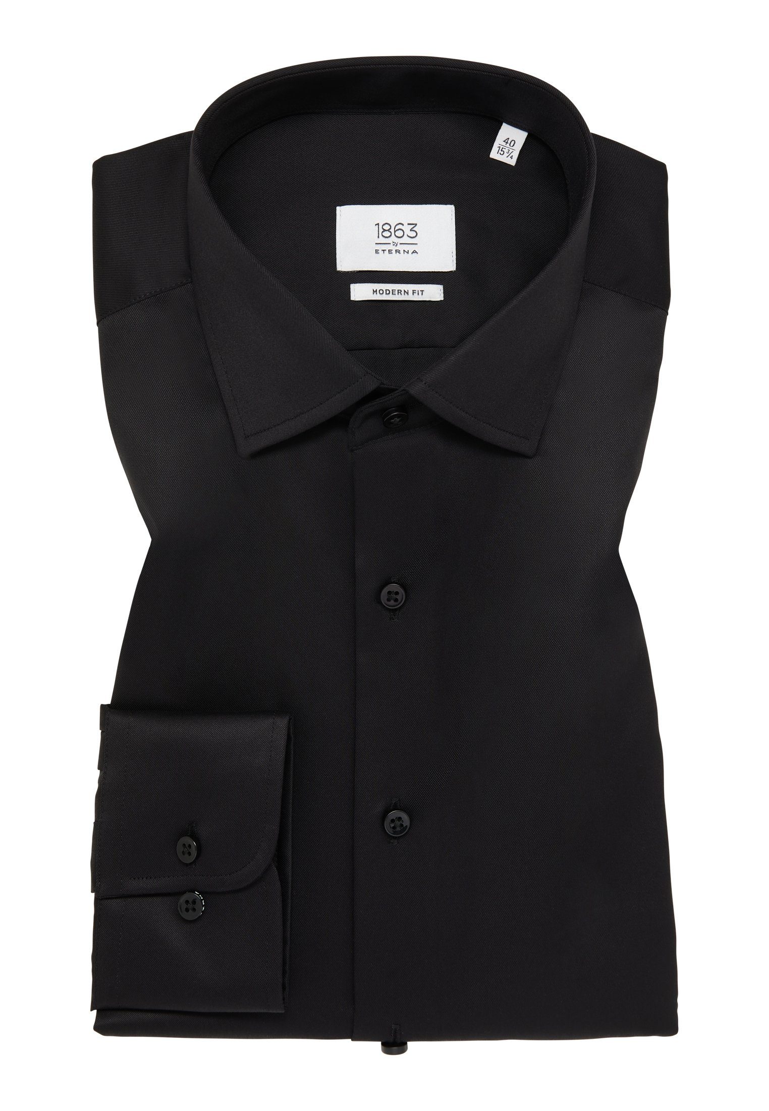 Eterna Overhemd met lange mouwen MODERN FIT NON IRON (strijkvrij)