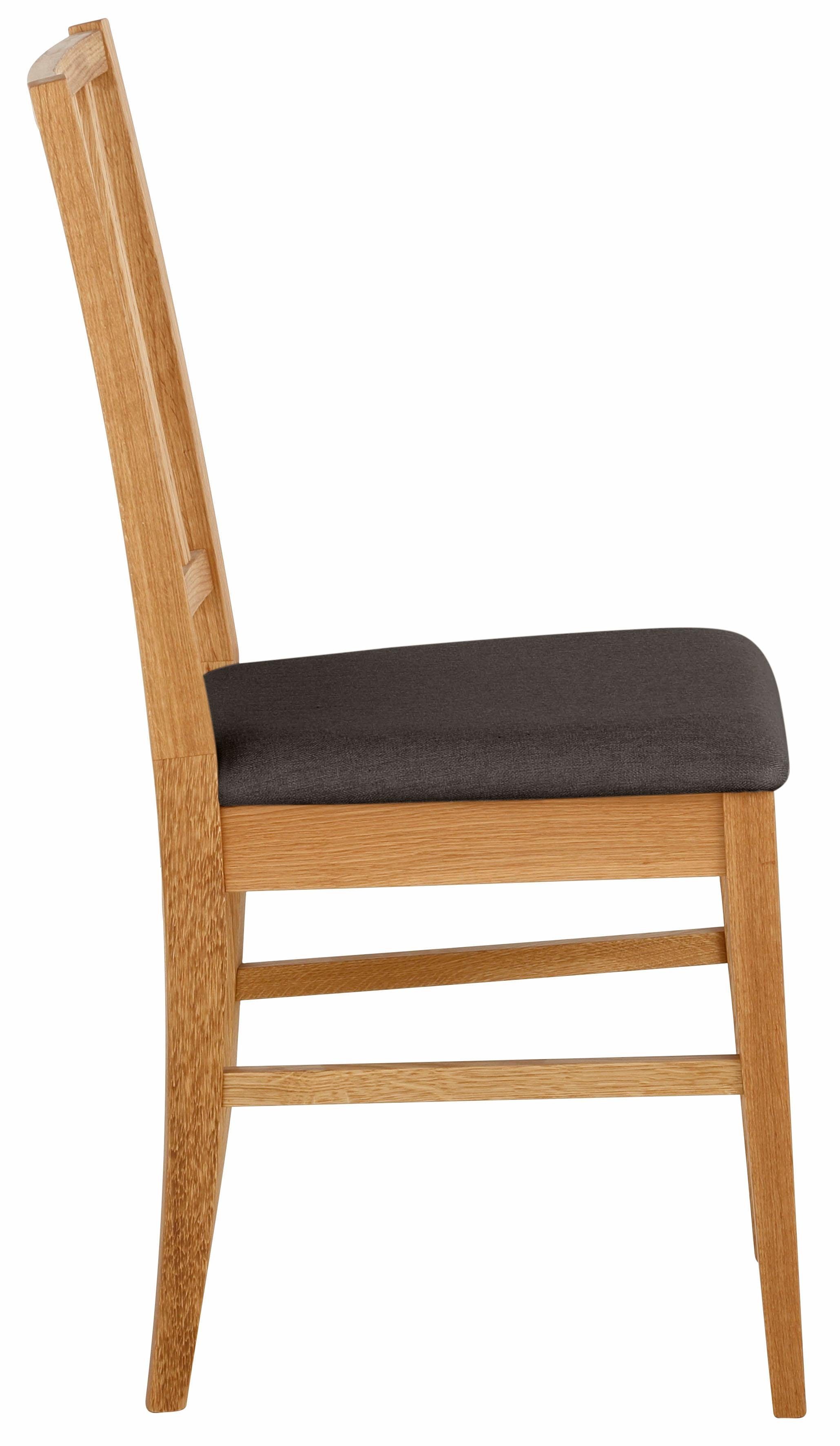 Home affaire Eetkamerstoel Ruanda keukenstoel TOPSELLER in set van 2, 4 of 6, houten stoel (set)