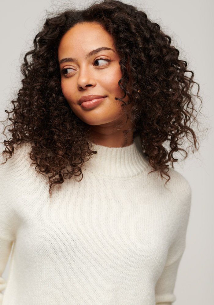 Superdry Gebreide trui Essential Mock Neck Jumper