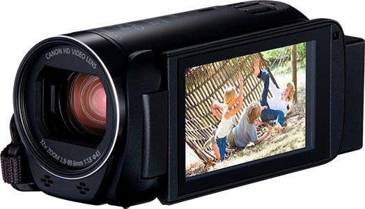 Otto - Canon Canon HF-R86 zwart 1080p (Full HD) camcorder, wifi, NFC