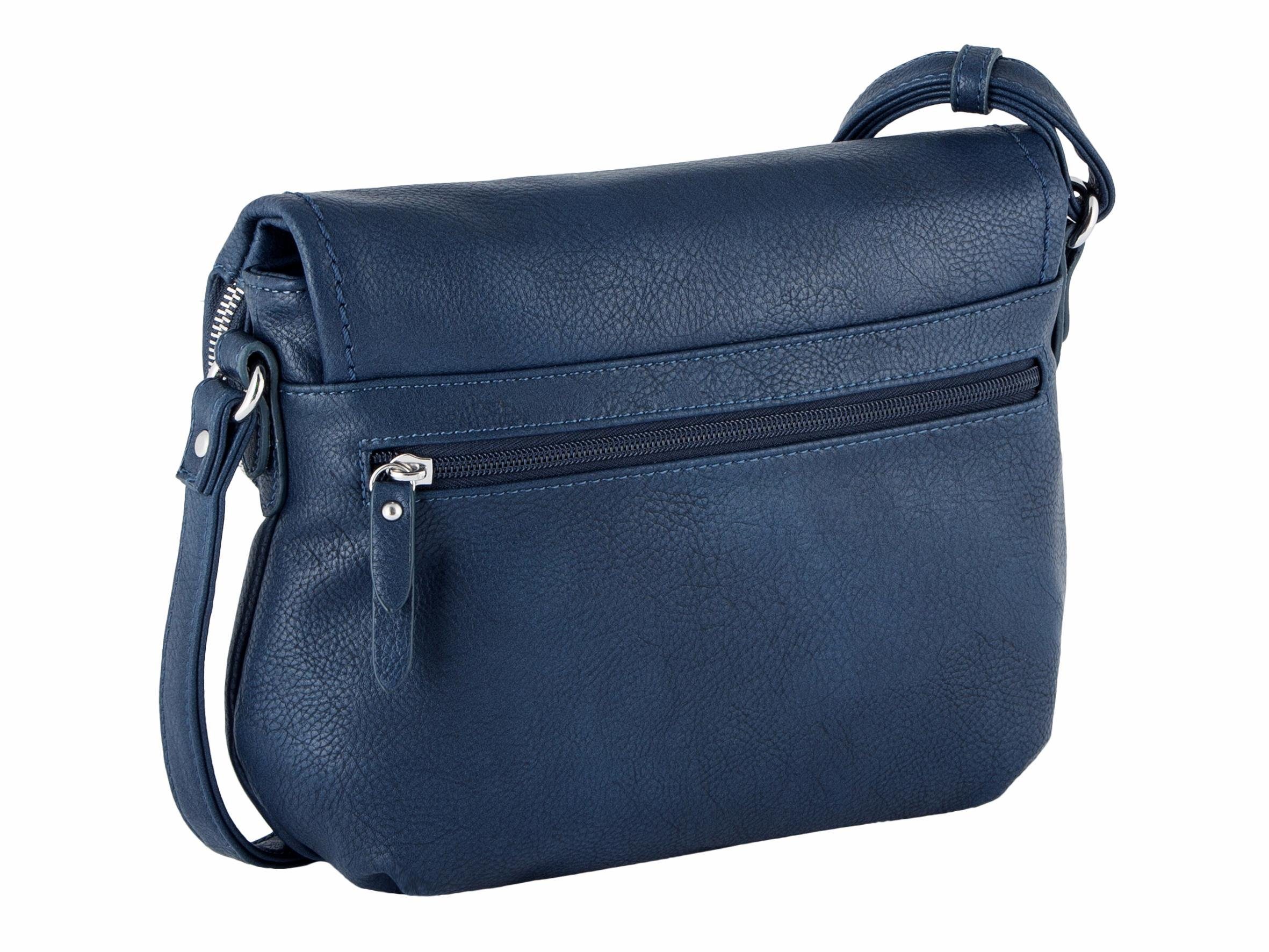 Tom Tailor Schoudertas LARY crossbody bag met modieuze kwasten aan de rits