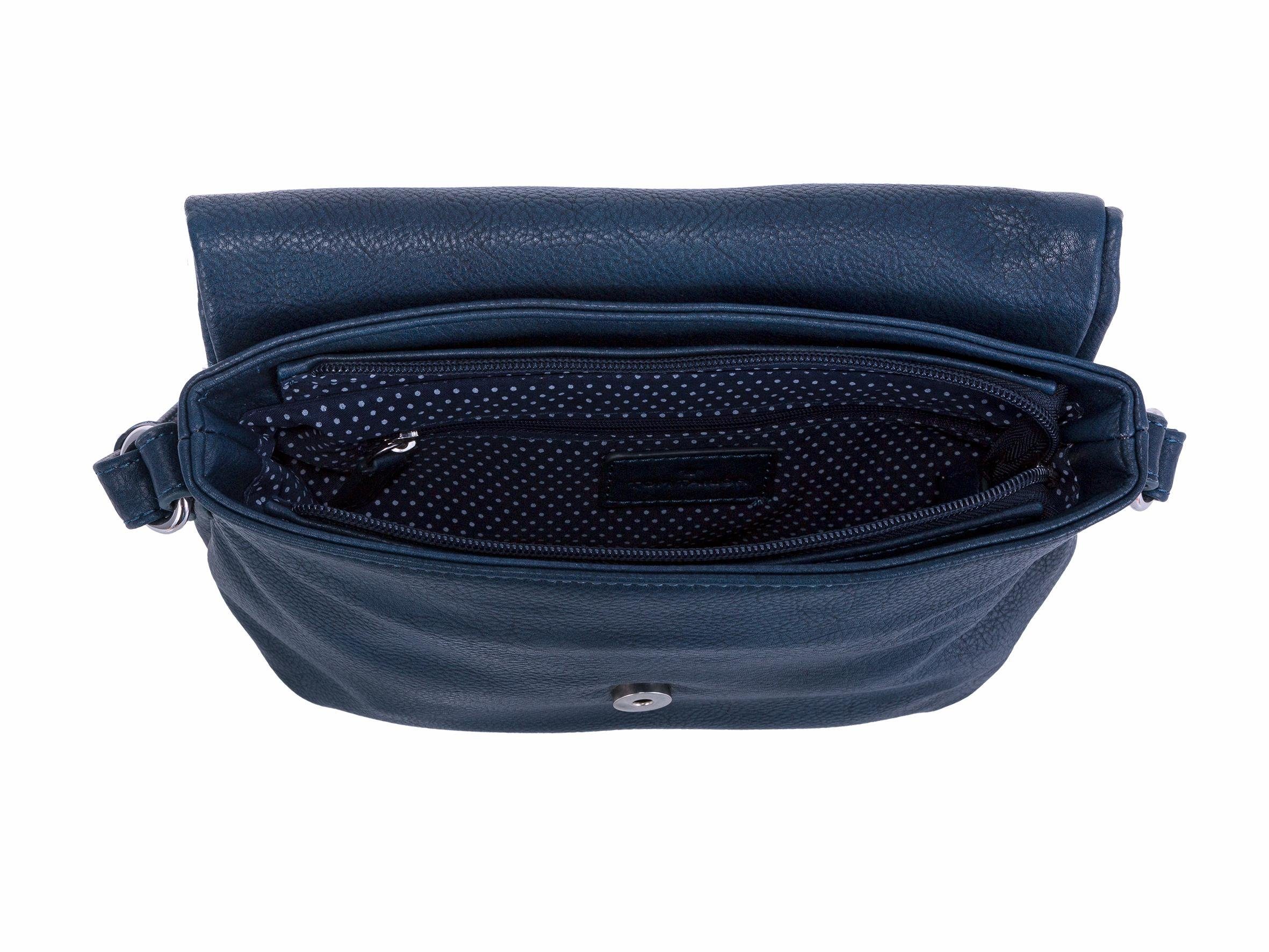 Tom Tailor Schoudertas LARY crossbody bag met modieuze kwasten aan de rits
