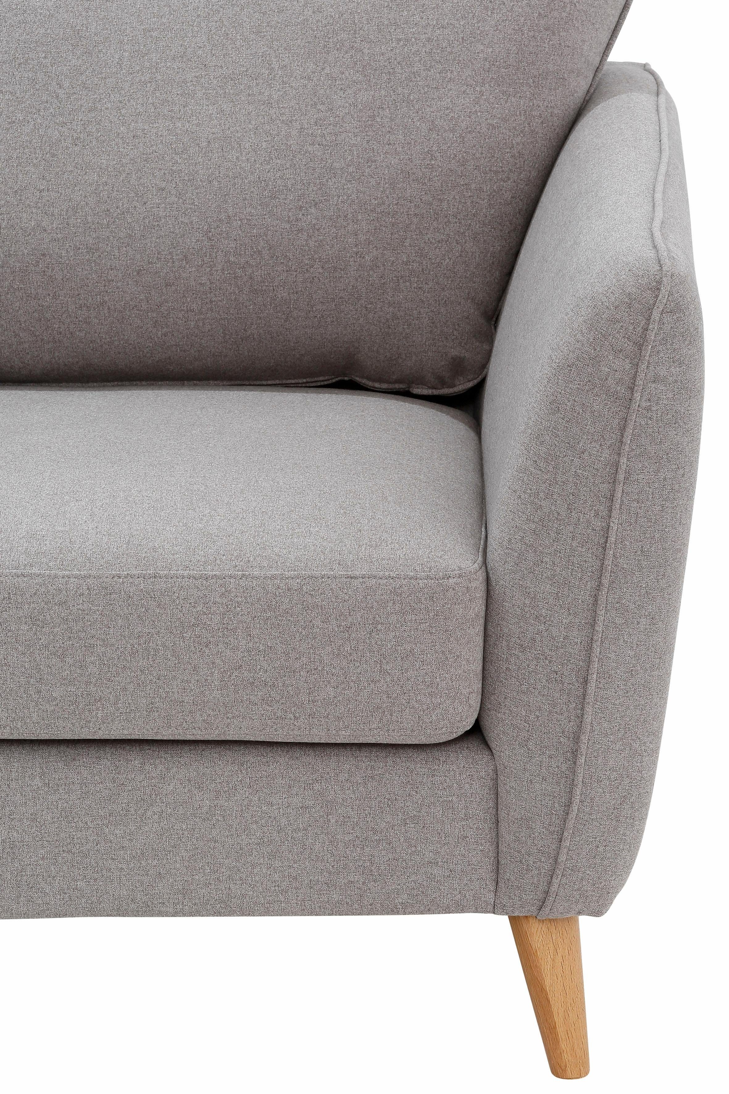 Home affaire Fauteuil Marseille met massief eiken poten, verschillende hoezen en kleuropties