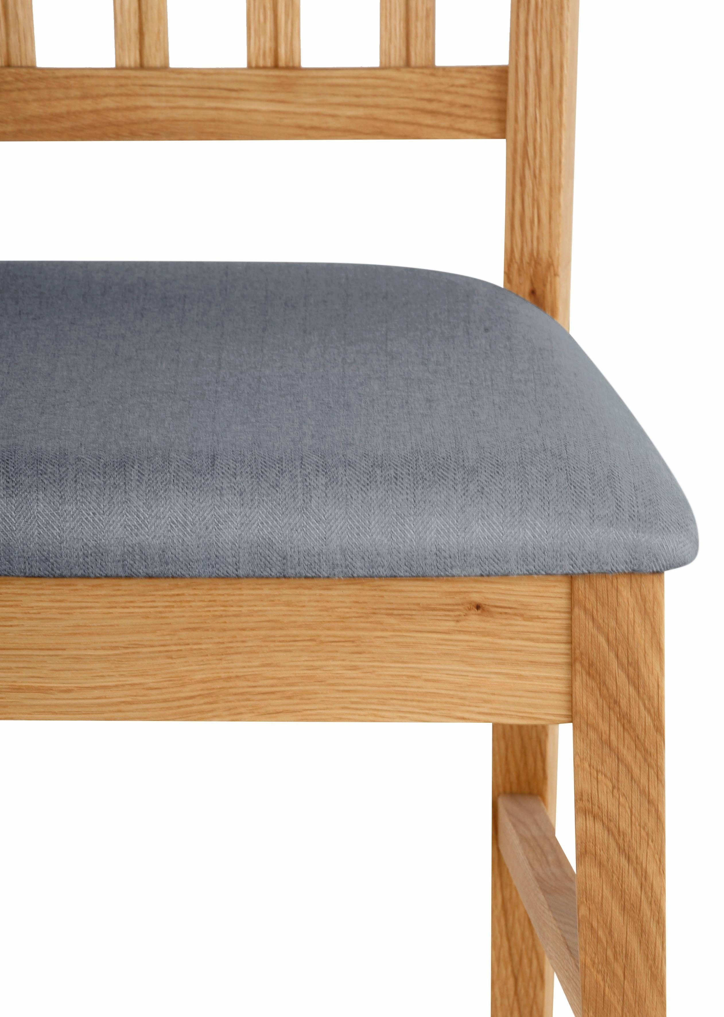 Home affaire Eetkamerstoel Ruanda keukenstoel TOPSELLER in set van 2, 4 of 6, houten stoel (set)