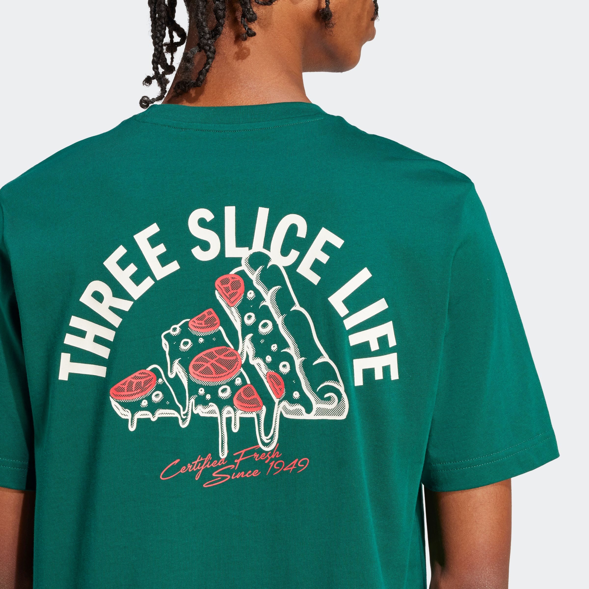 adidas Sportswear T-shirt M L PIZZA TEE