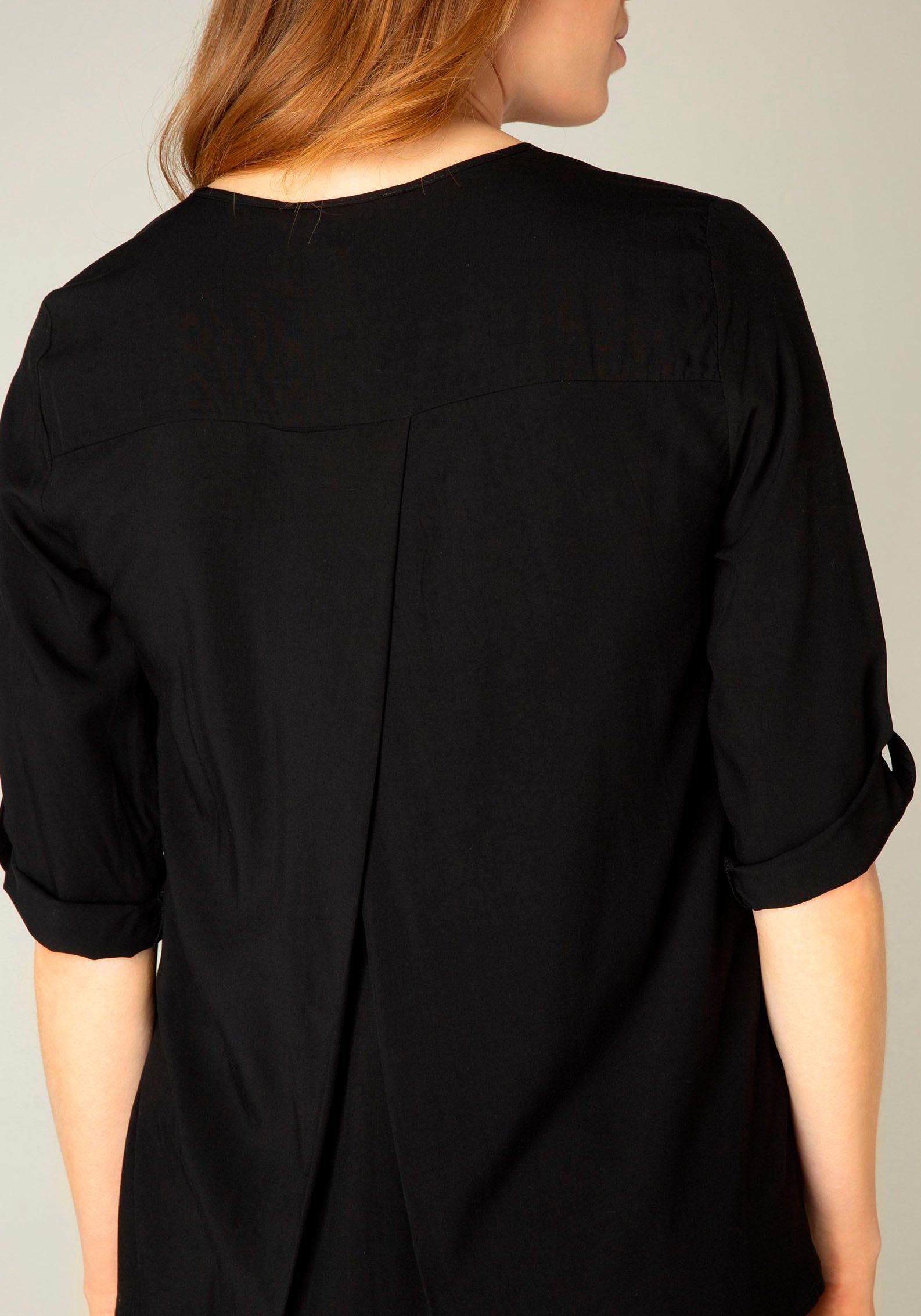 Base Level Shirtblouse met v-hals