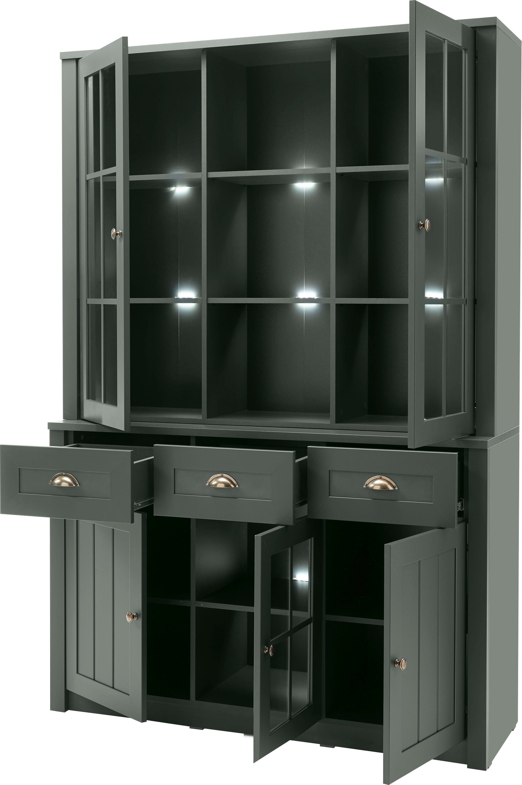 Home affaire Buffetkast ASCOT Hoogte 196 cm