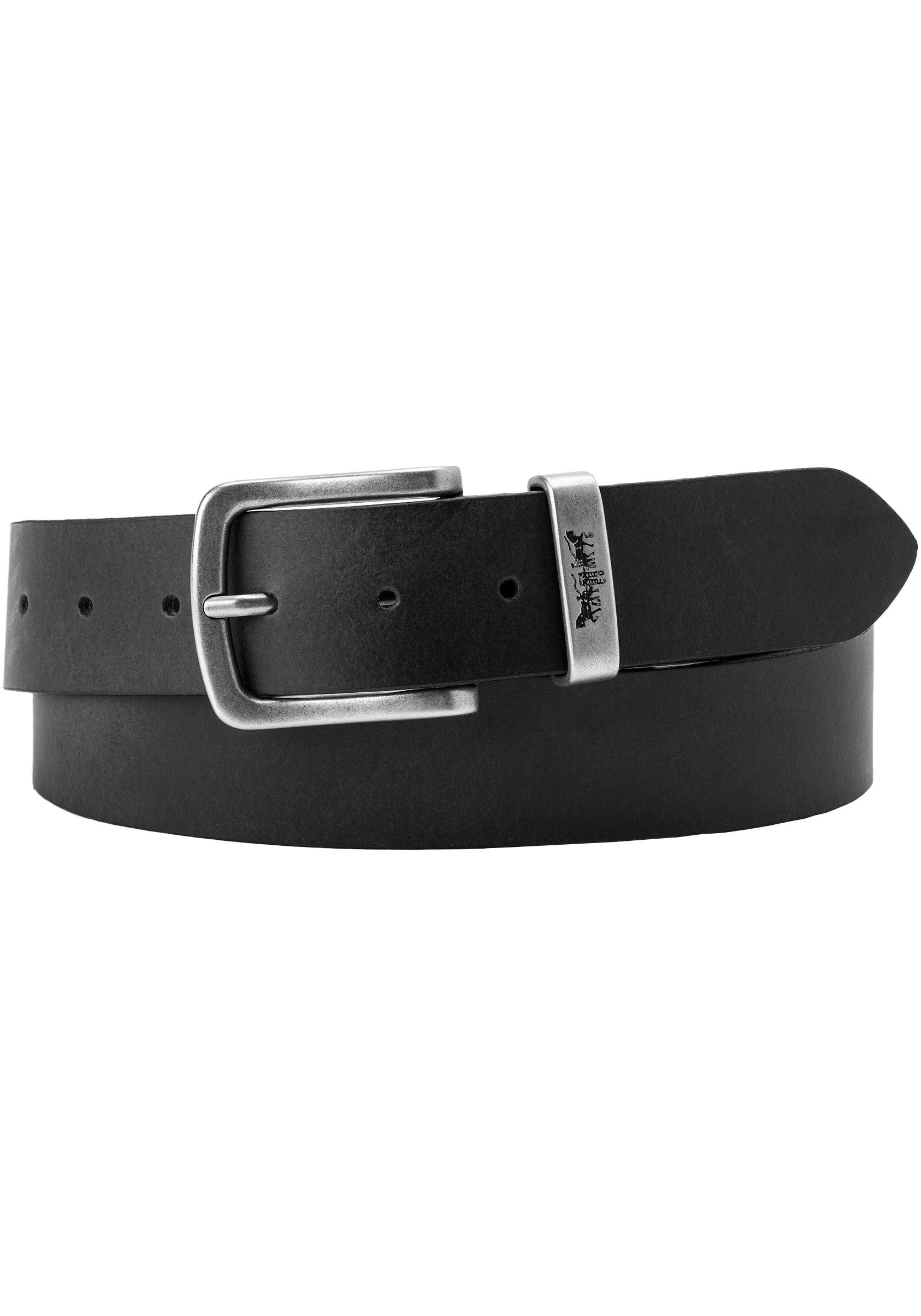 Levi's® Leren riem METAL TWO HORSE KEEPER BELT