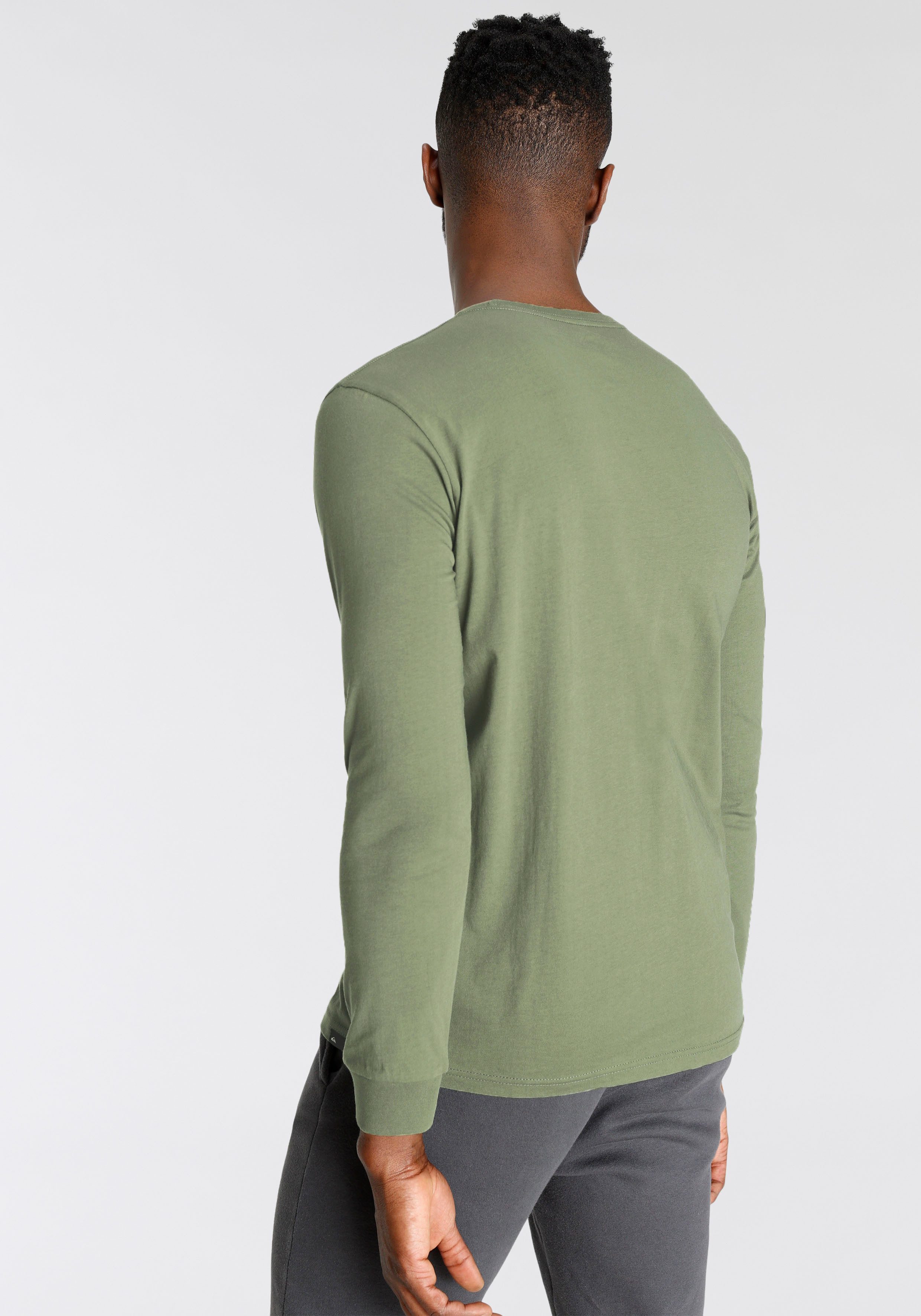 Quiksilver Shirt met lange mouwen DIAMONDS BEST LS TEE PACK3 YM (2-delig)