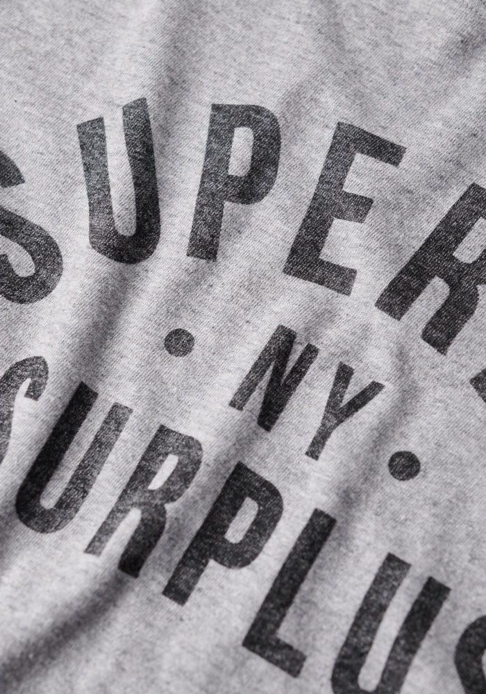 Superdry Shirt met ronde hals SURPLUS GRAPHIC TSHIRT
