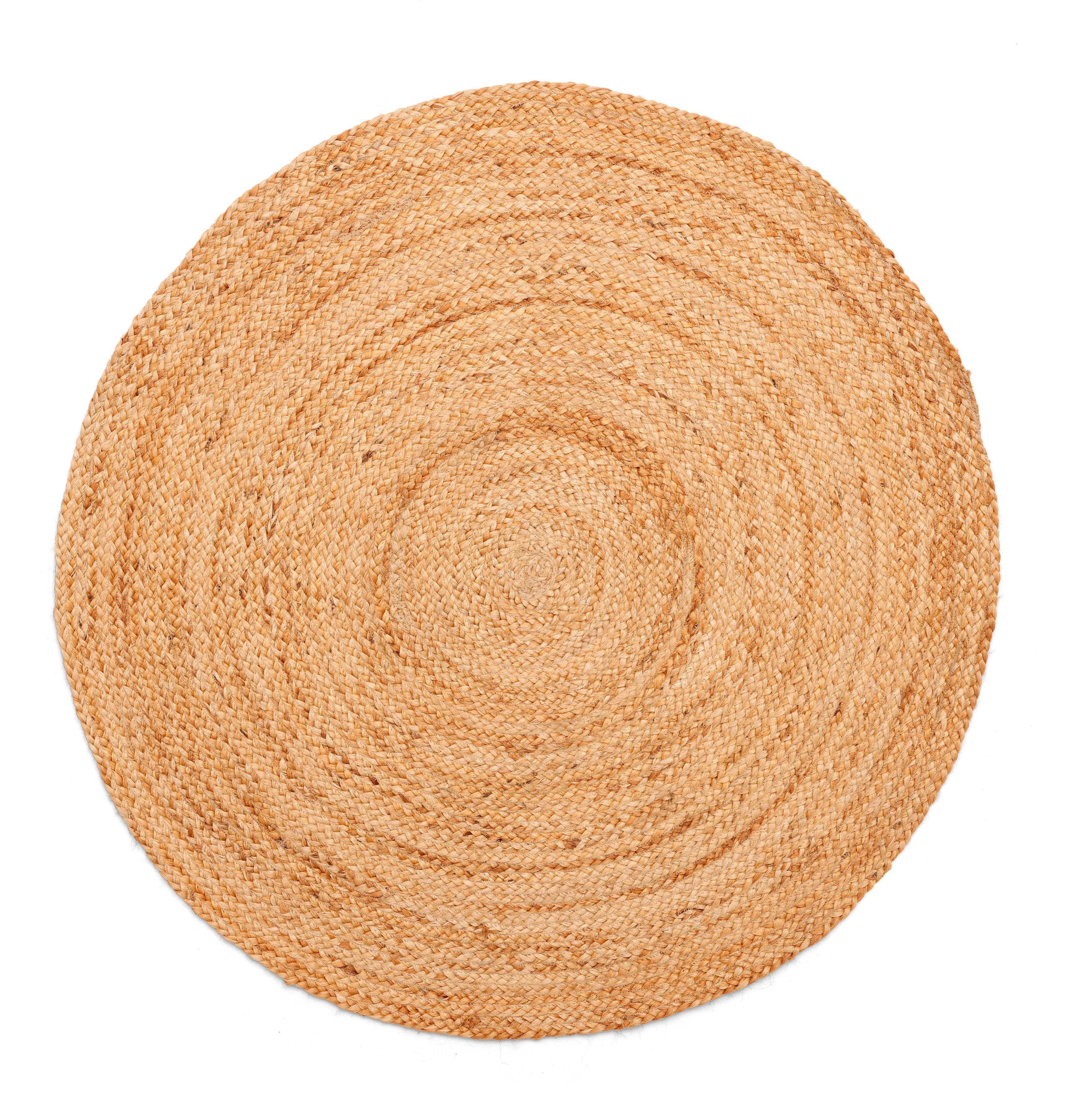 Myflair Möbel & Accessoires Vloerkleed Lola Jute tapijt, omkeerbaar tapijt, handgeweven, 100% natuurlijke vezel, Boho-stijl