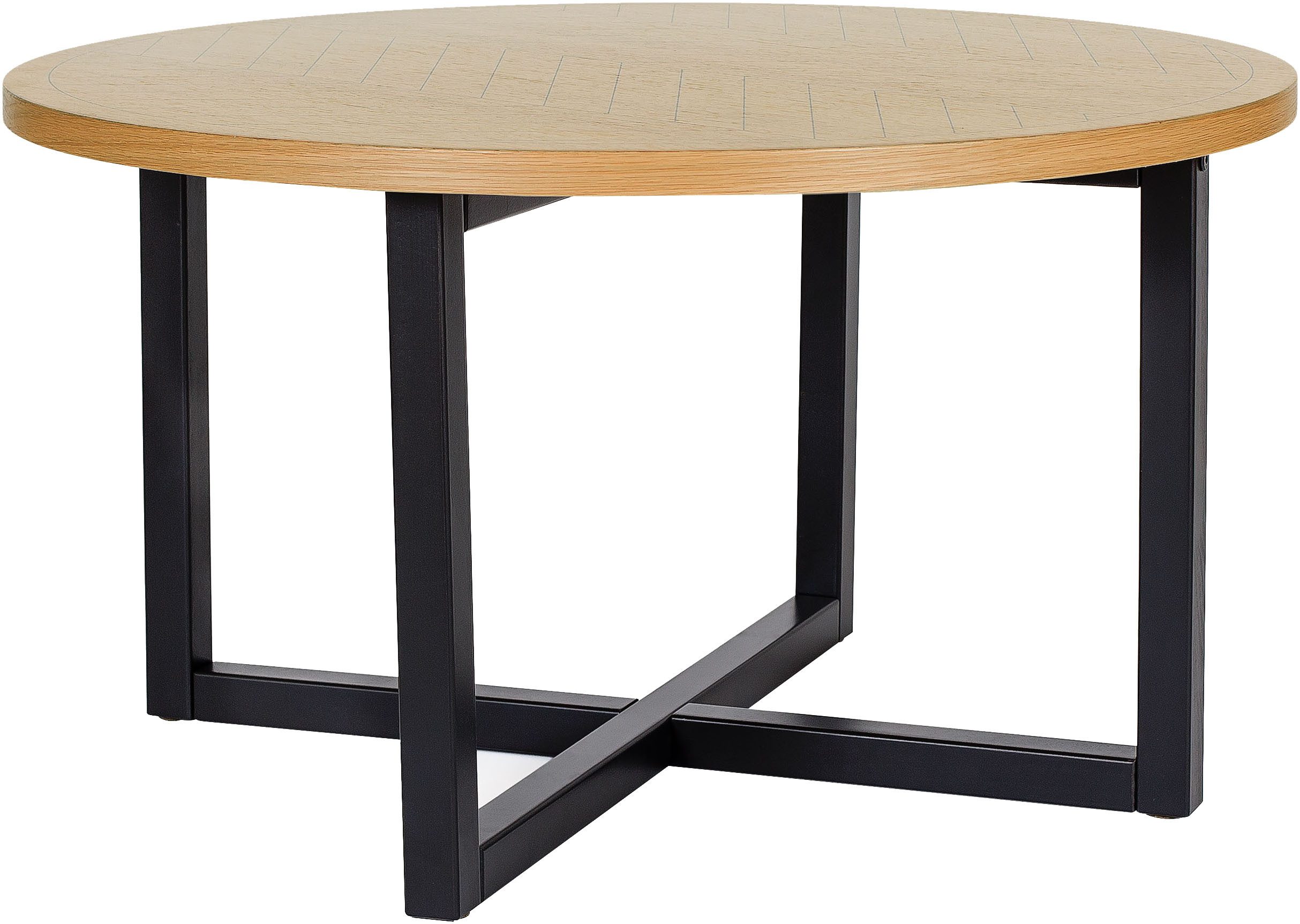 Woodman Salontafel Camden van gedeeltelijk massief berkenhout, breedte 80 cm