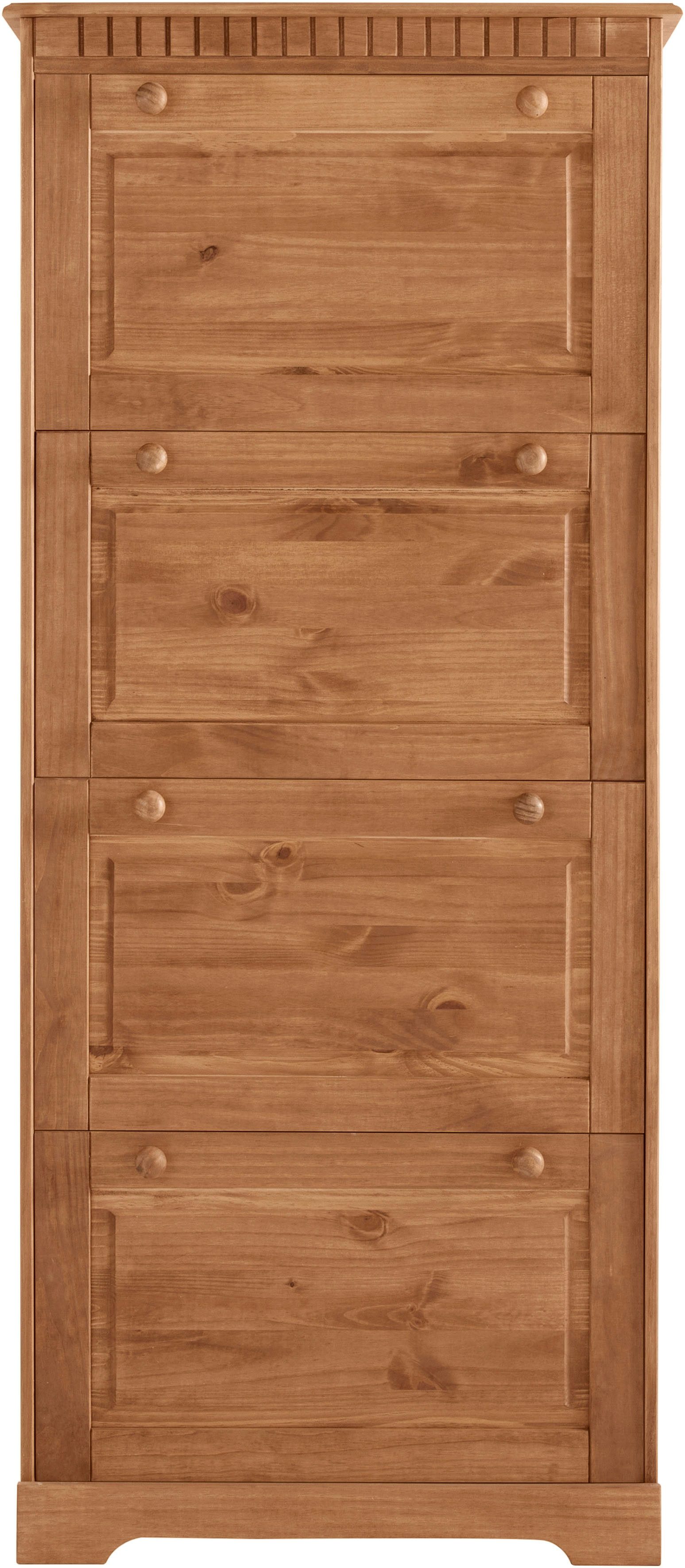 Home affaire Schoenenkast Lisa met 4 kleppen, hoogte 172 cm, breedte 75 cm