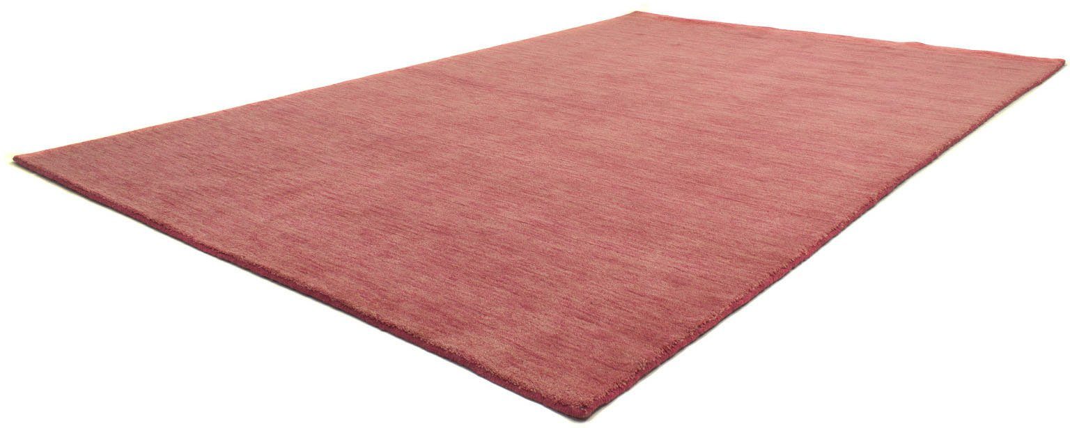 morgenland Wollen kleed Uni - Gabbeh tapijt - Softy Gabbeh look, uni kleuren, 100% wol, zeer zachte pool, woonkamer
